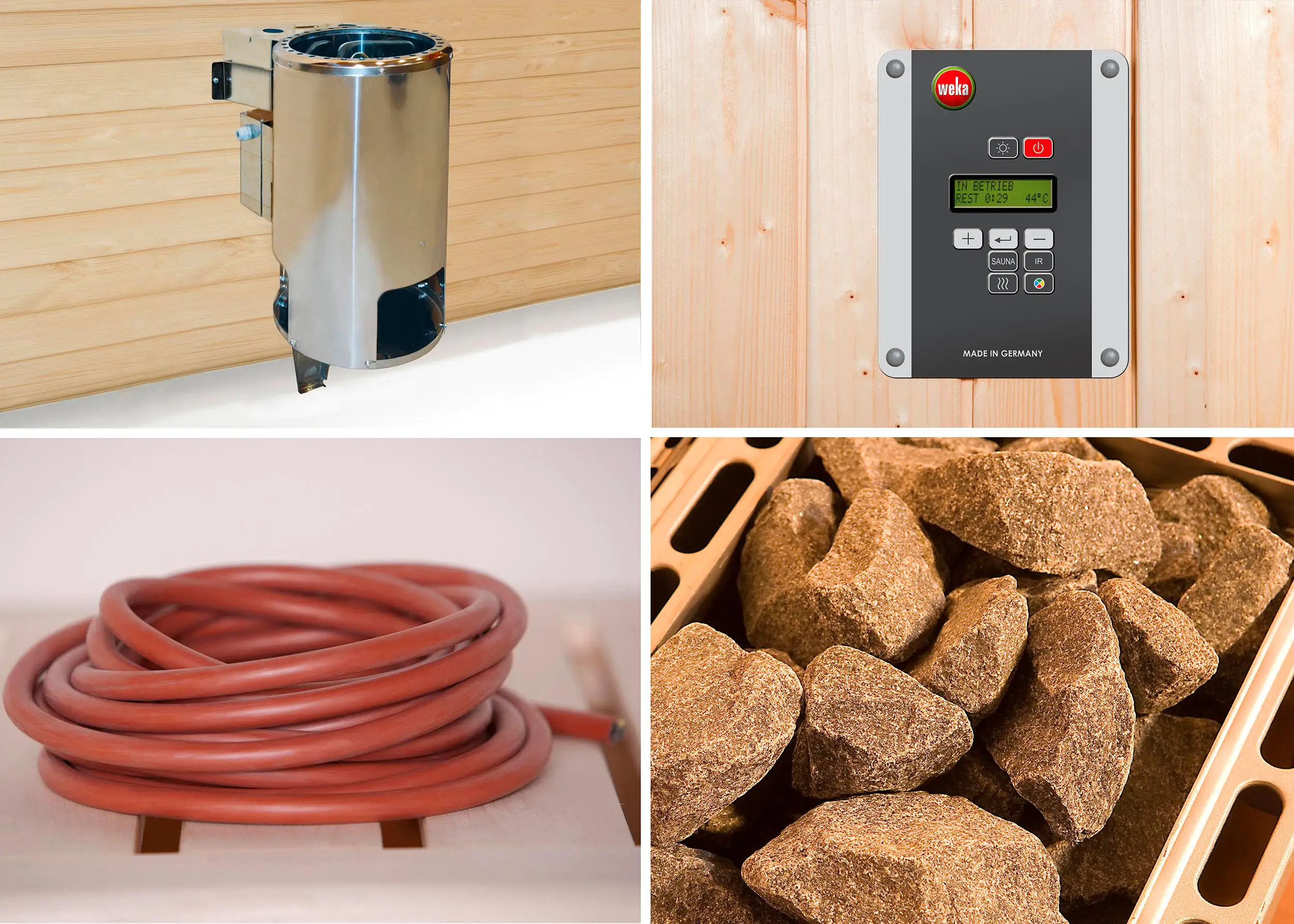Weka Saunaofenset 5 - 36 kW