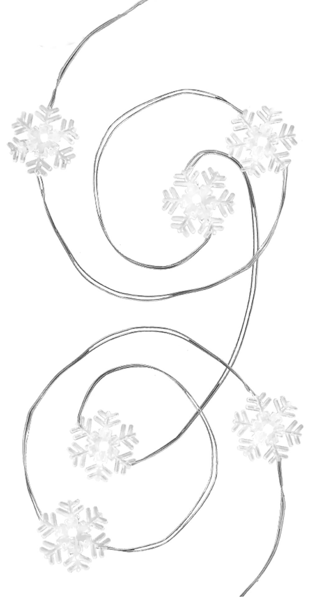 TrendLine Lichterkette Kunststoff 3,9 m L weiß