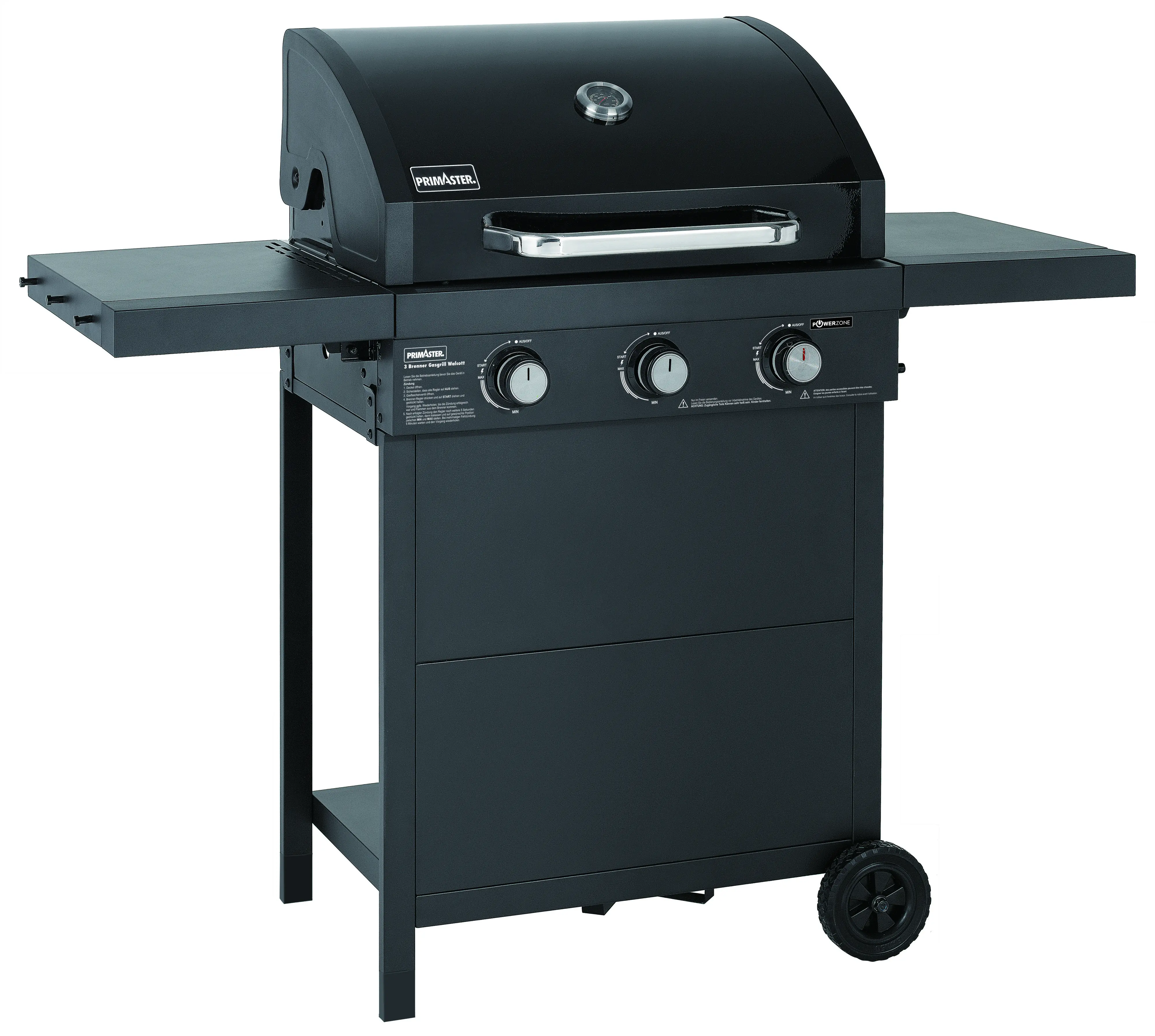 Primaster Gasgrill Walcott Grillfläche: 65 x 43 cm