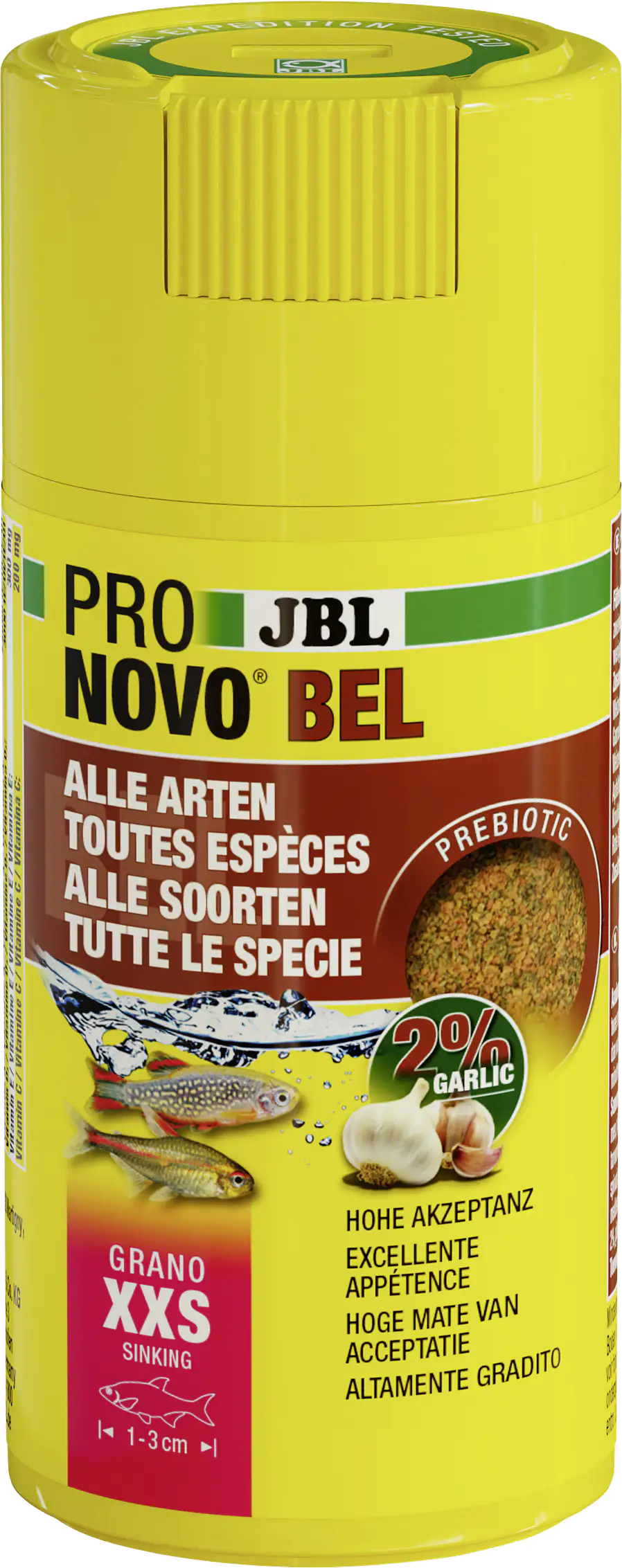 JBL Fischfutter Pronovo Bel Grano XXS Fischfuttergranulat 100 ml