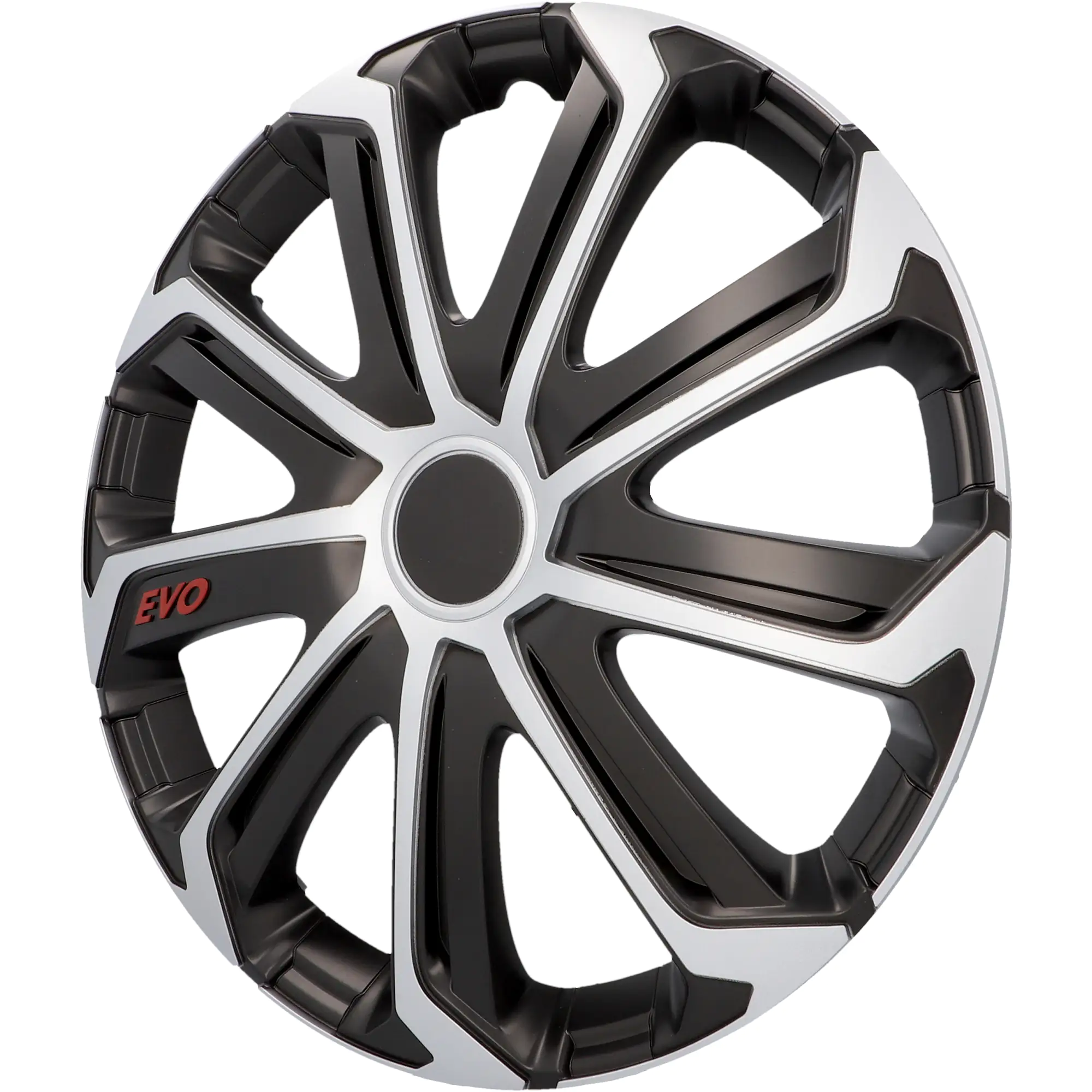 Cartrend Radzierblende EVO 35 cm 35 cm (14 Zoll) silber schwarz 4 stück Cartrend Radzierblende EVO 35 cm 35 cm (14 Zoll) silber schwarz 4 stück