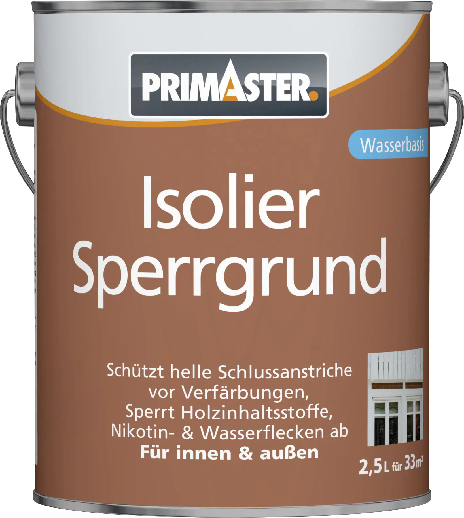Primaster Isoliersperrgrund weiß 2,5 L Primaster Isoliersperrgrund weiß 2,5 L