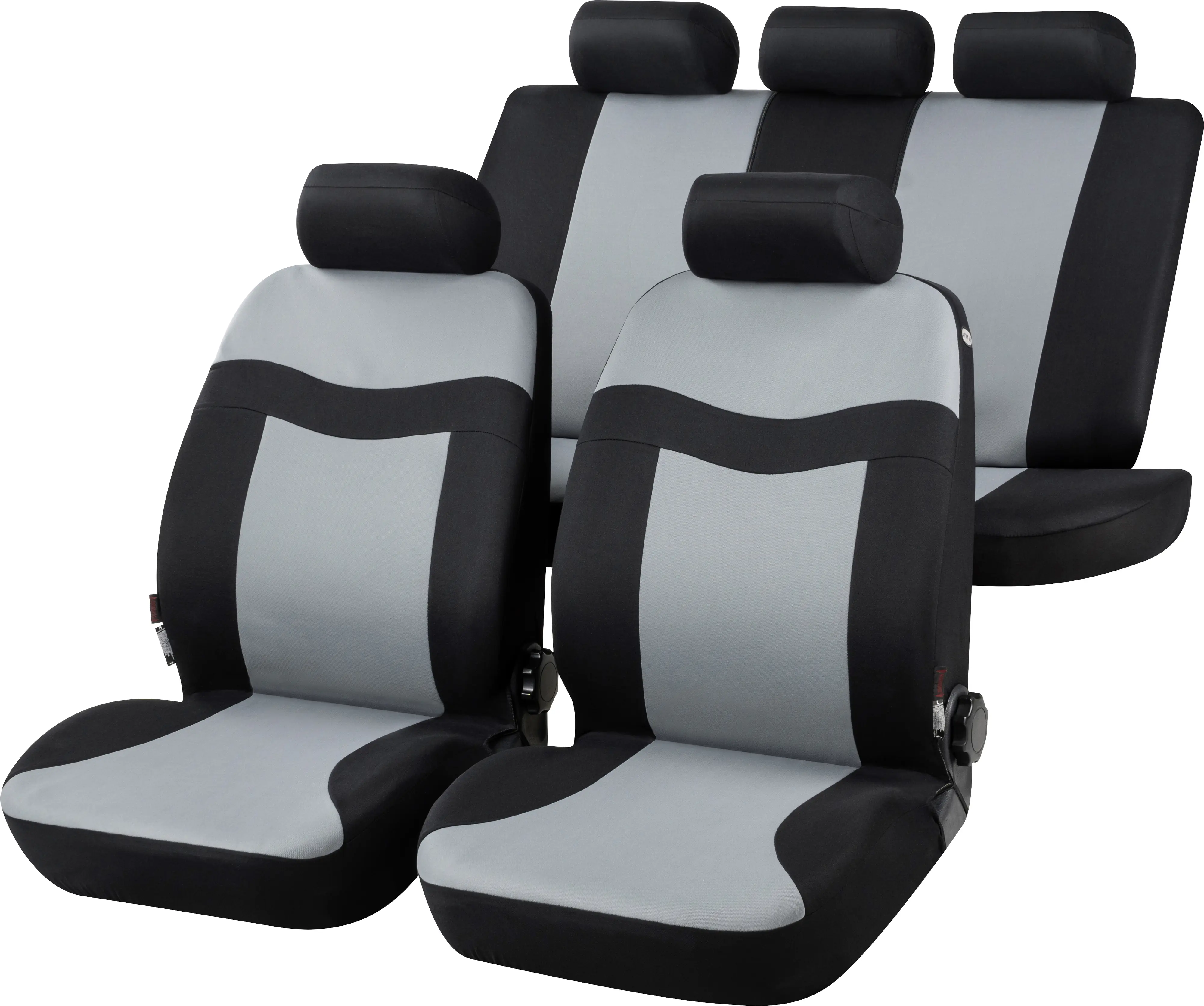 Walser Autositzbezug Rockford grau 11-teilig
