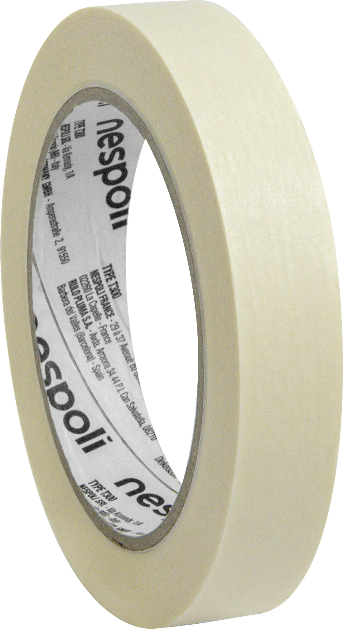 Flachkreppband 19 mm x 50 m hitzebeständig bis 80° Flachkreppband 19 mm x 50 m hitzebeständig bis 80°