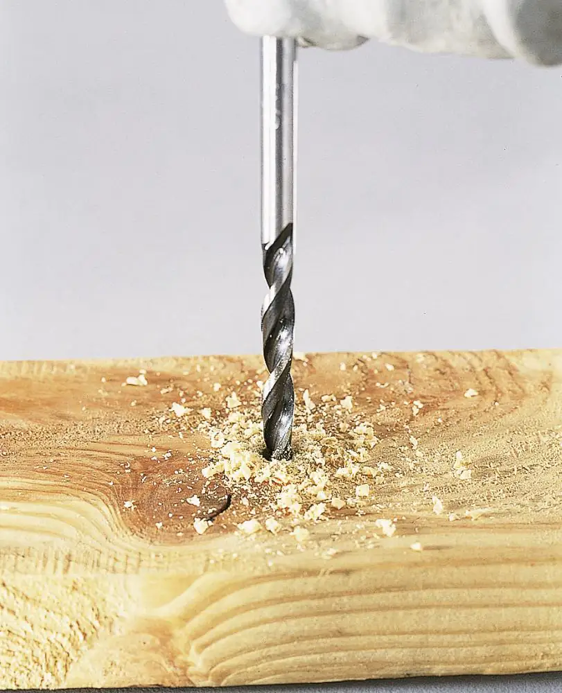 Wolfcraft Holzspiralbohrer CV 7608010 Ø 8 mm Rundschaft