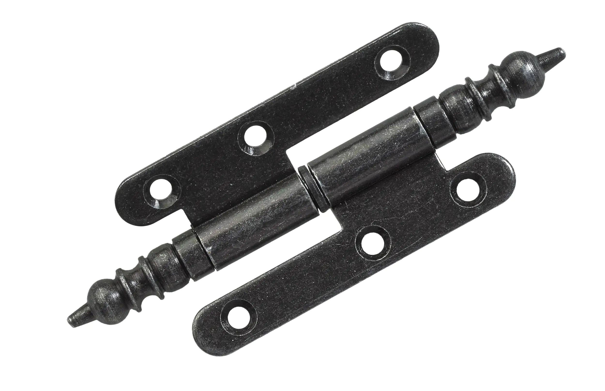 Hettich Türband mit Zierkopf 45 x 80 mm rechts antik - 1 Stück