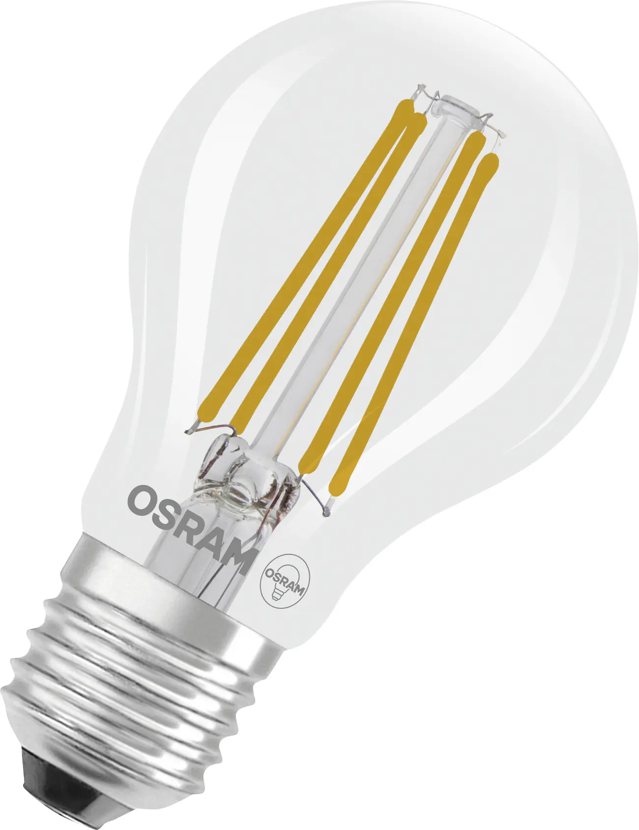 Osram LED Leuchtmittel E27 2er Pack Classic 3,8W klar warmweiß