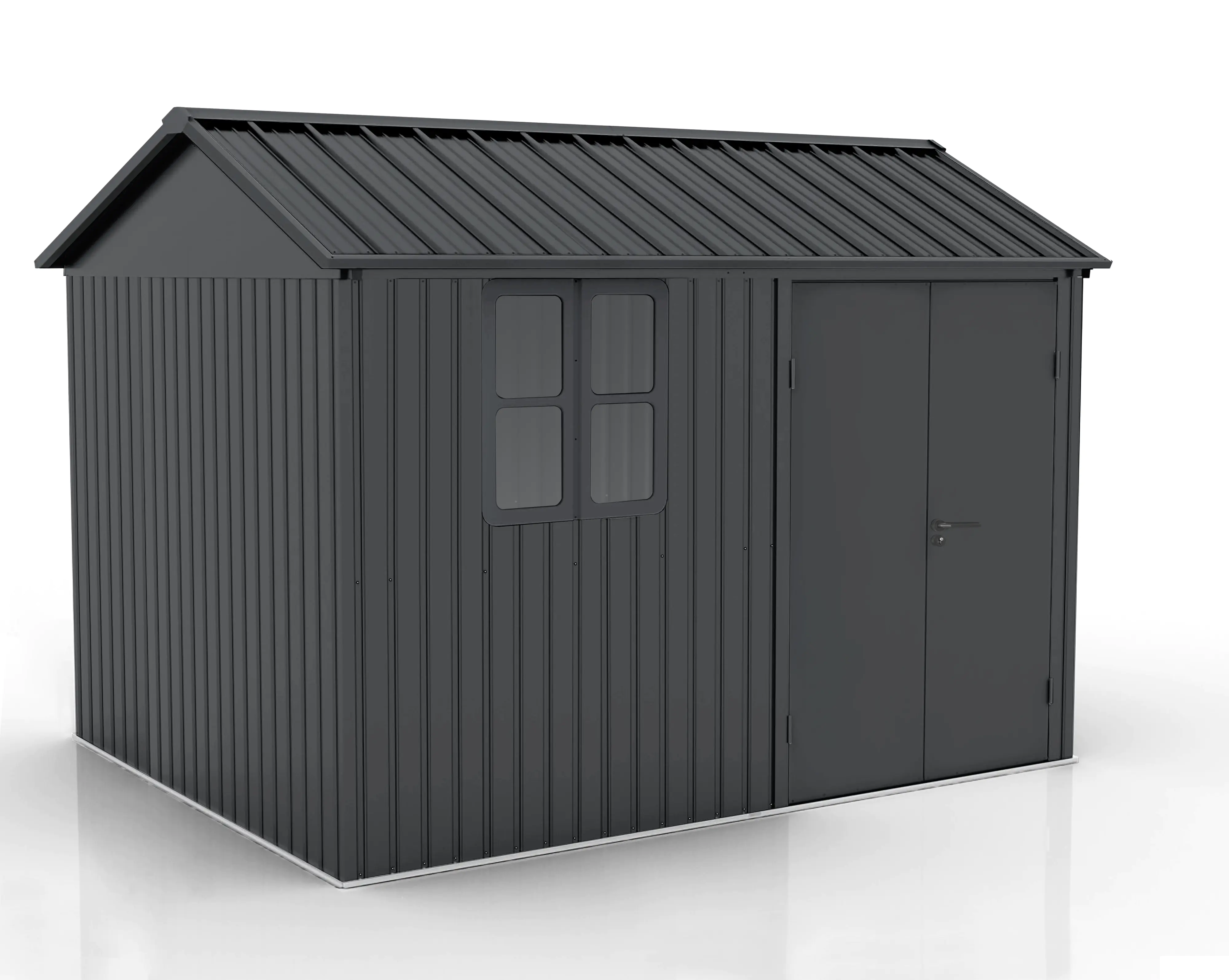 Gerätehaus Aluminium Garden Shed 291 x 231 cm Gerätehaus Aluminium Garden Shed 291 x 231 cm