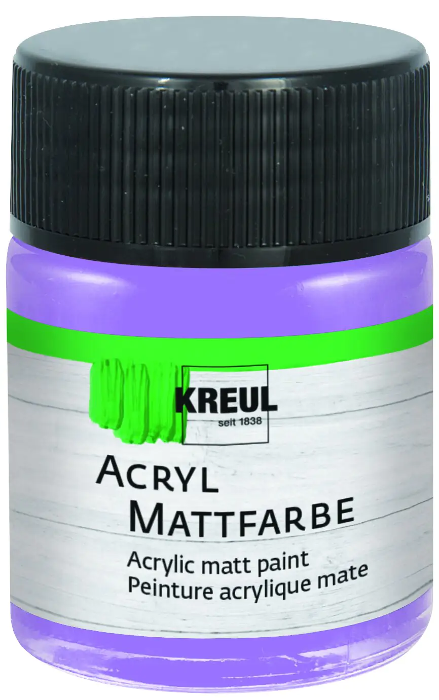 Kreul Acryl Mattfarbe flieder 50 ml