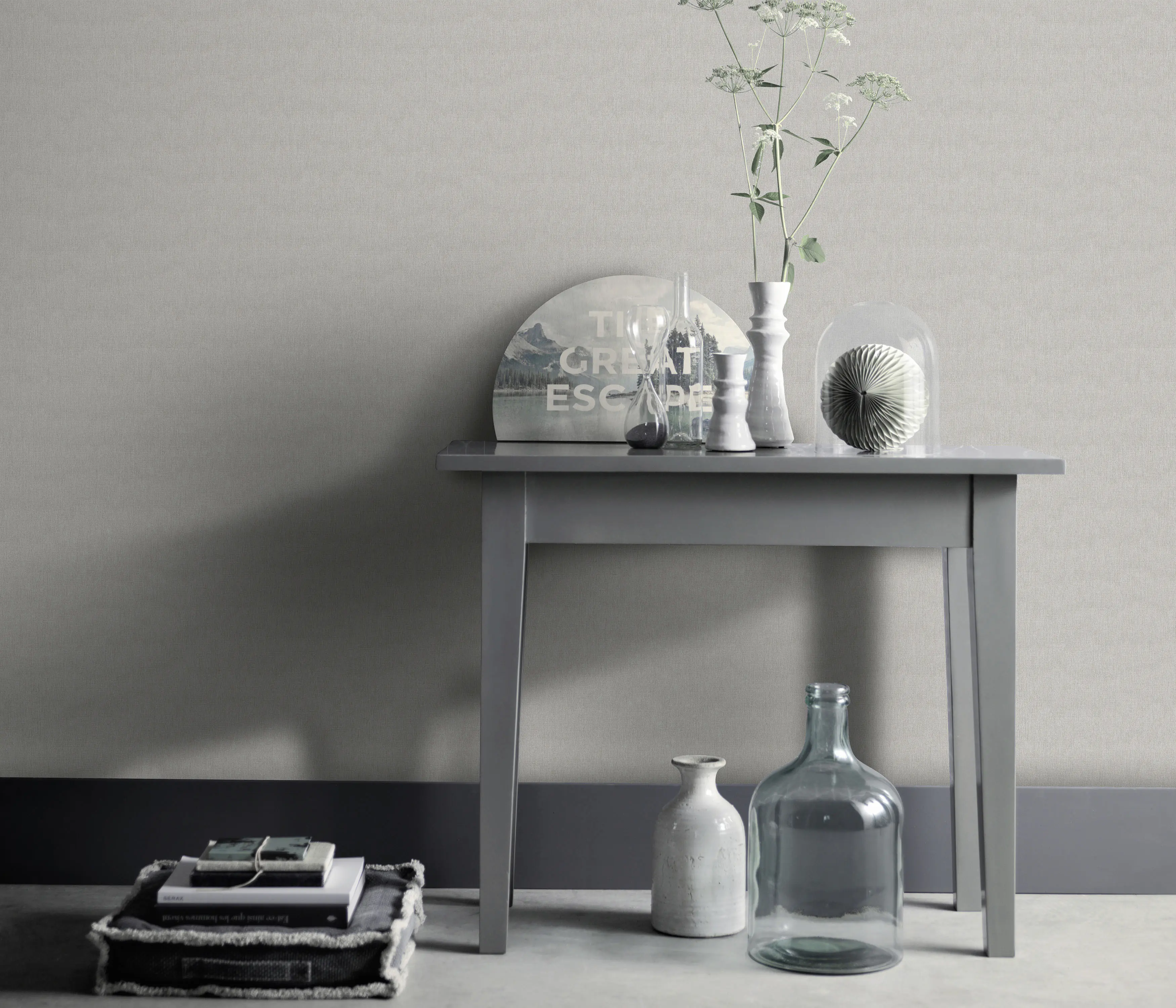 Erismann Vliestapete Uni taupe 10,05 x 0,53 m Erismann Vliestapete Uni taupe 10,05 x 0,53 m