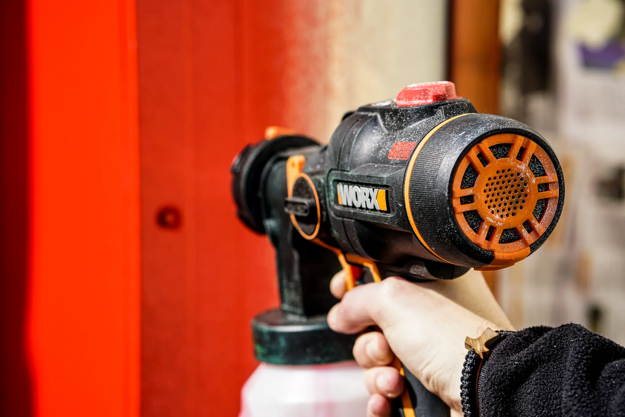 Worx NITRO Akku-Farbsprühgerät WX020.9 20 V Solo Worx NITRO Akku-Farbsprühgerät WX020.9 20 V Solo