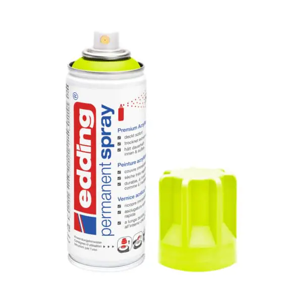 edding 5200 Permanent Spray Premium Acrylic Paint neongelb edding 5200 Permanent Spray Premium Acrylic Paint neongelb