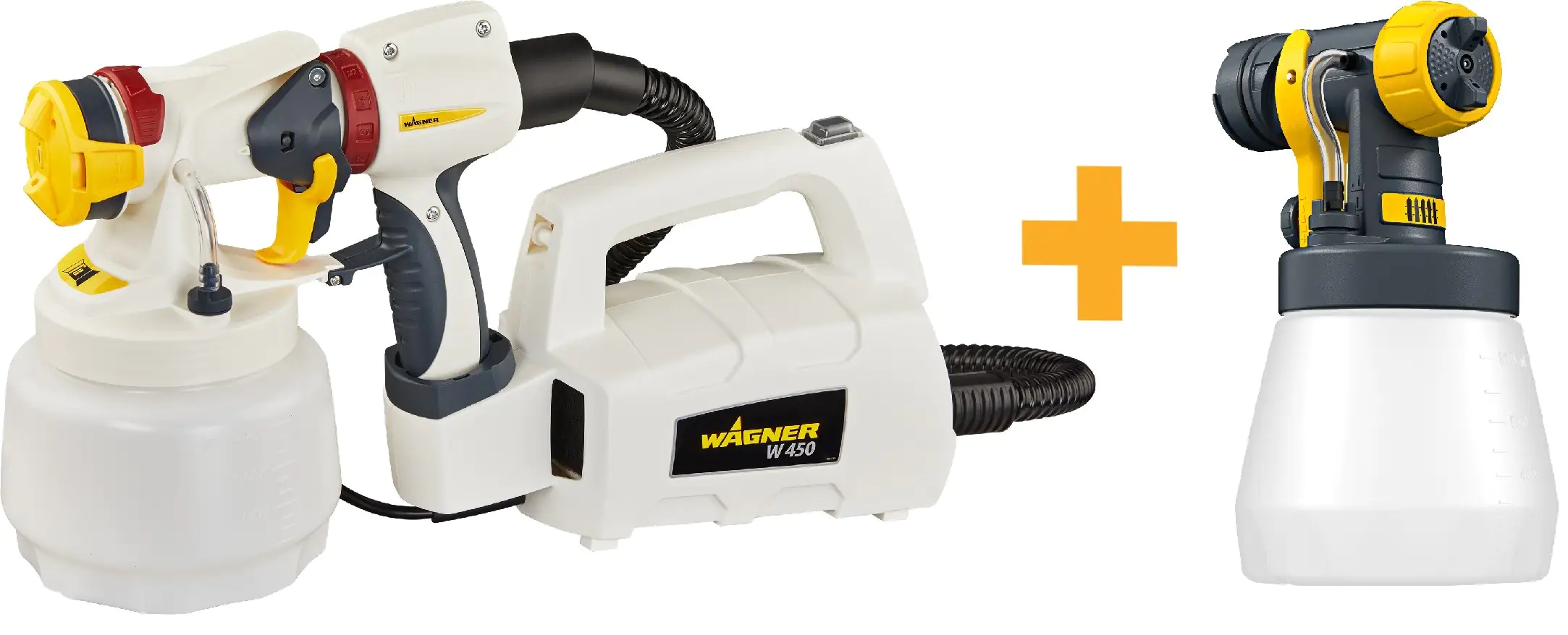 Wagner Farbsprühsystem W 450 Set Wall Sprayer 460 W, 1300 ml Wagner Farbsprühsystem W 450 Set Wall Sprayer 460 W, 1300 ml
