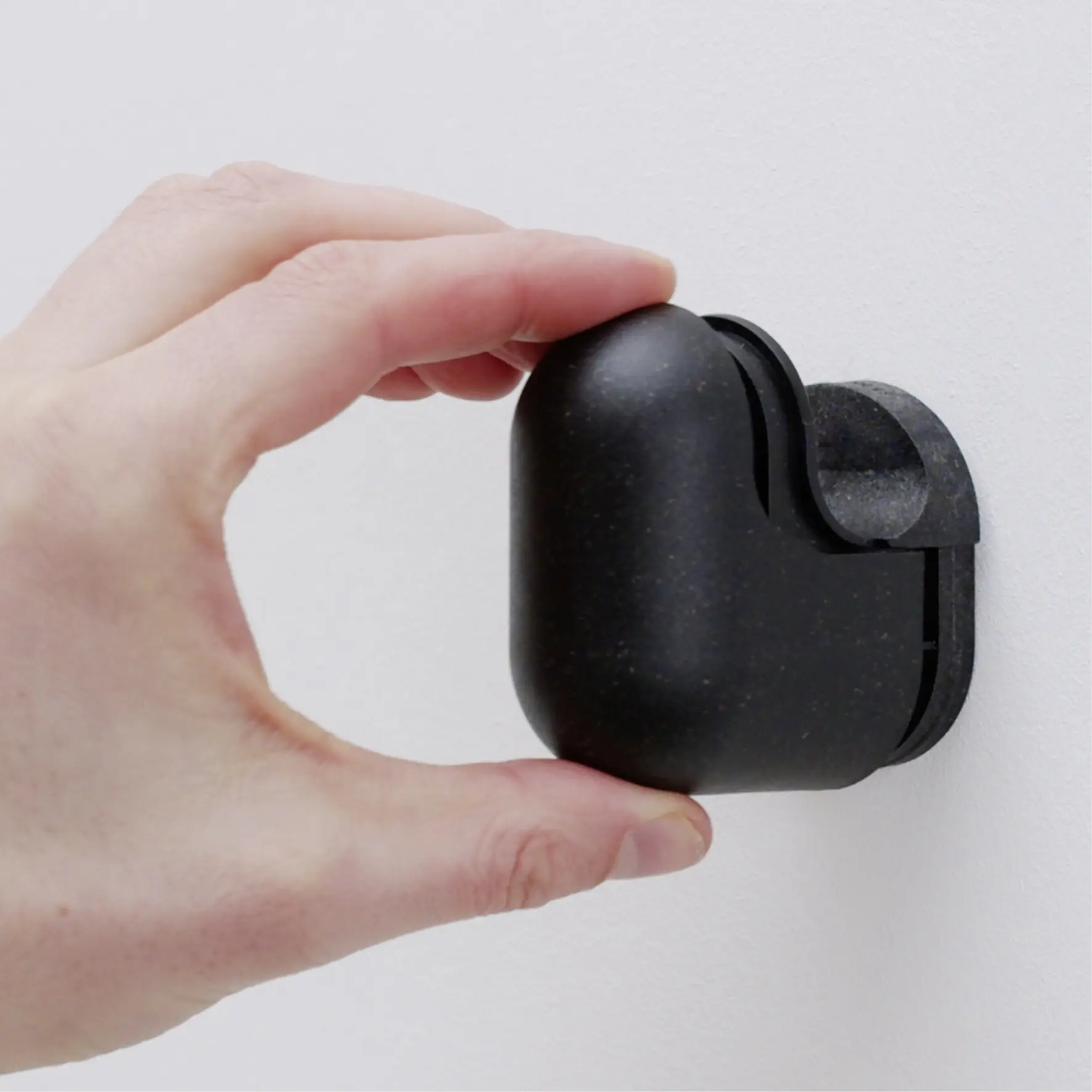 Wagner Wandhaken-Set hooks4home Pill Tragkraft bis 2 kg Bio Kunststoff schwarz 2 Größen 4 Stück