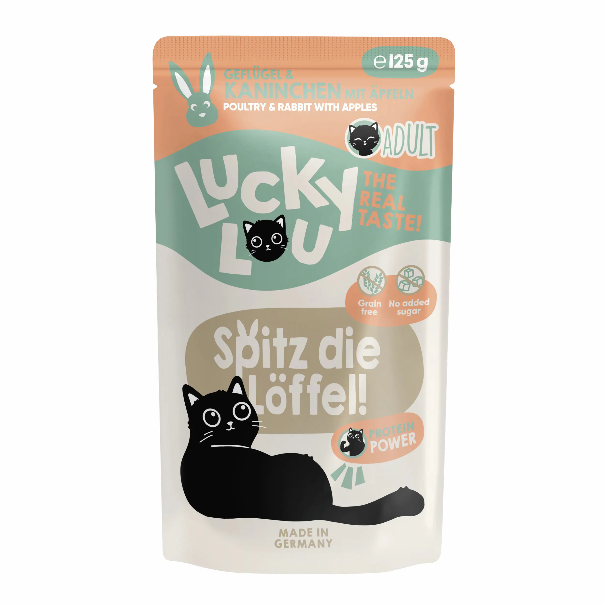 Lucky Lou Lifestage Adult Geflügel und Kaninchen 125g
