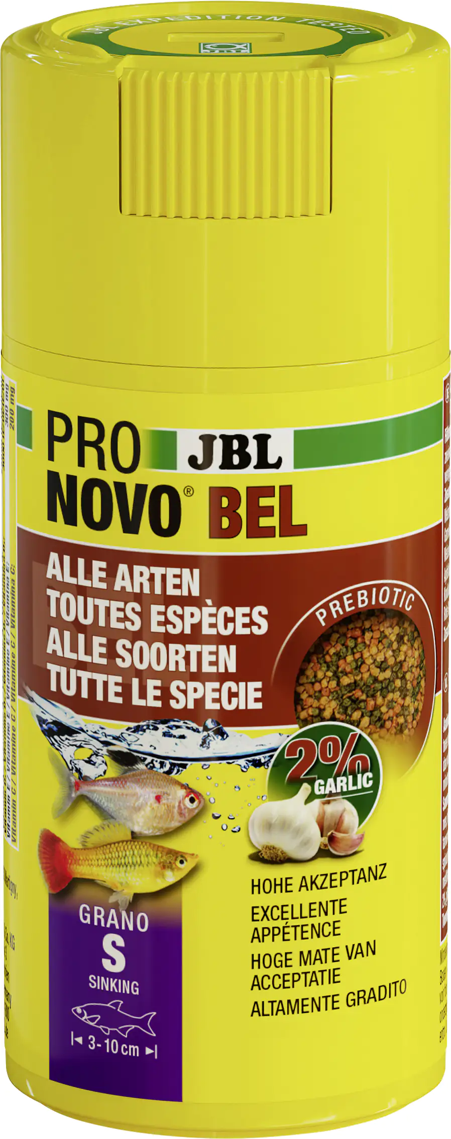 JBL Fischfutter Pronovo Bel Grano S Fischfuttergranulat 100 ml