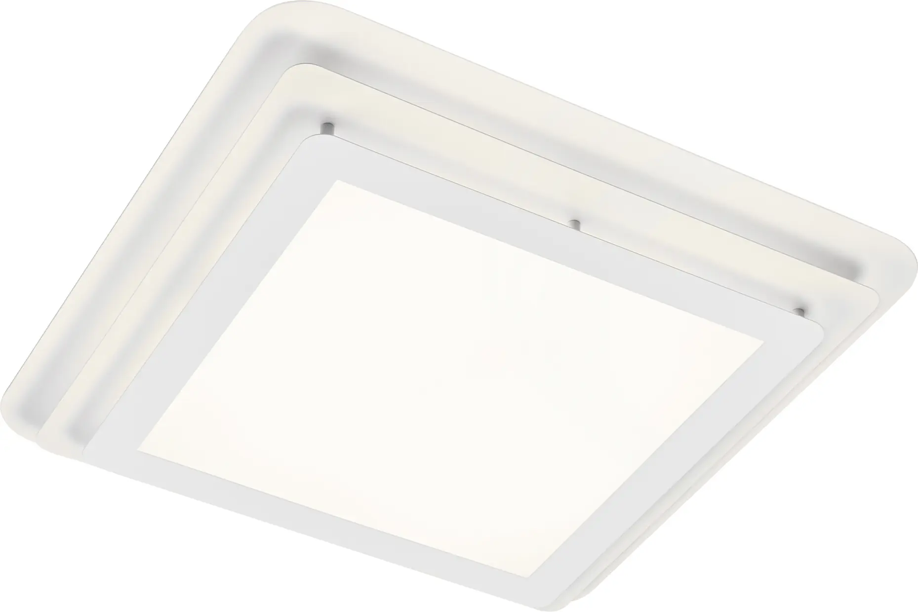 Osram LED Deckenleuchte Orbis Spiral Layer weiß 45 x 45 cm 26 W Osram LED Deckenleuchte Orbis Spiral Layer weiß 45 x 45 cm 26 W