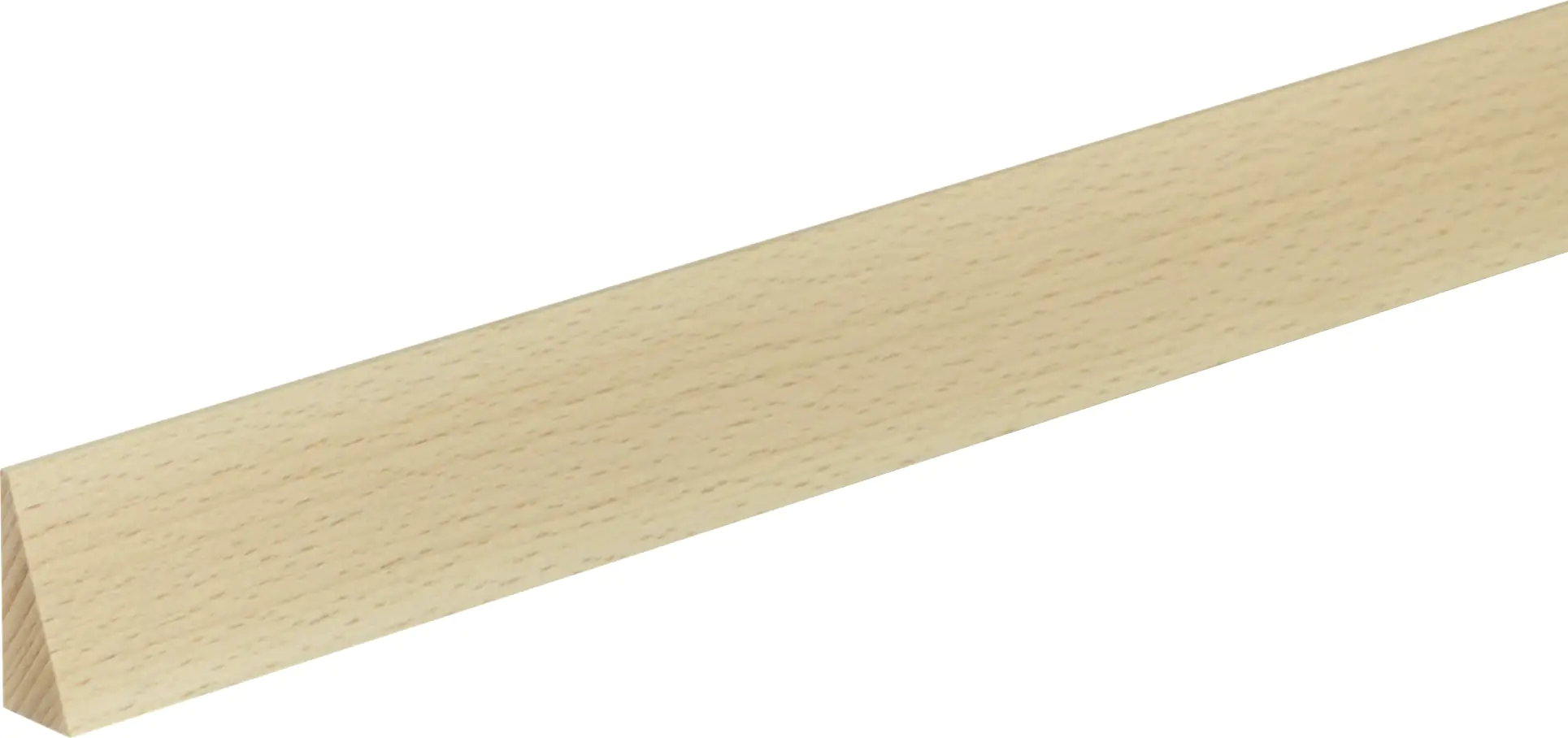 FN Neuhofer Dreikantleiste 95 cm 35 x 15 mm Buche