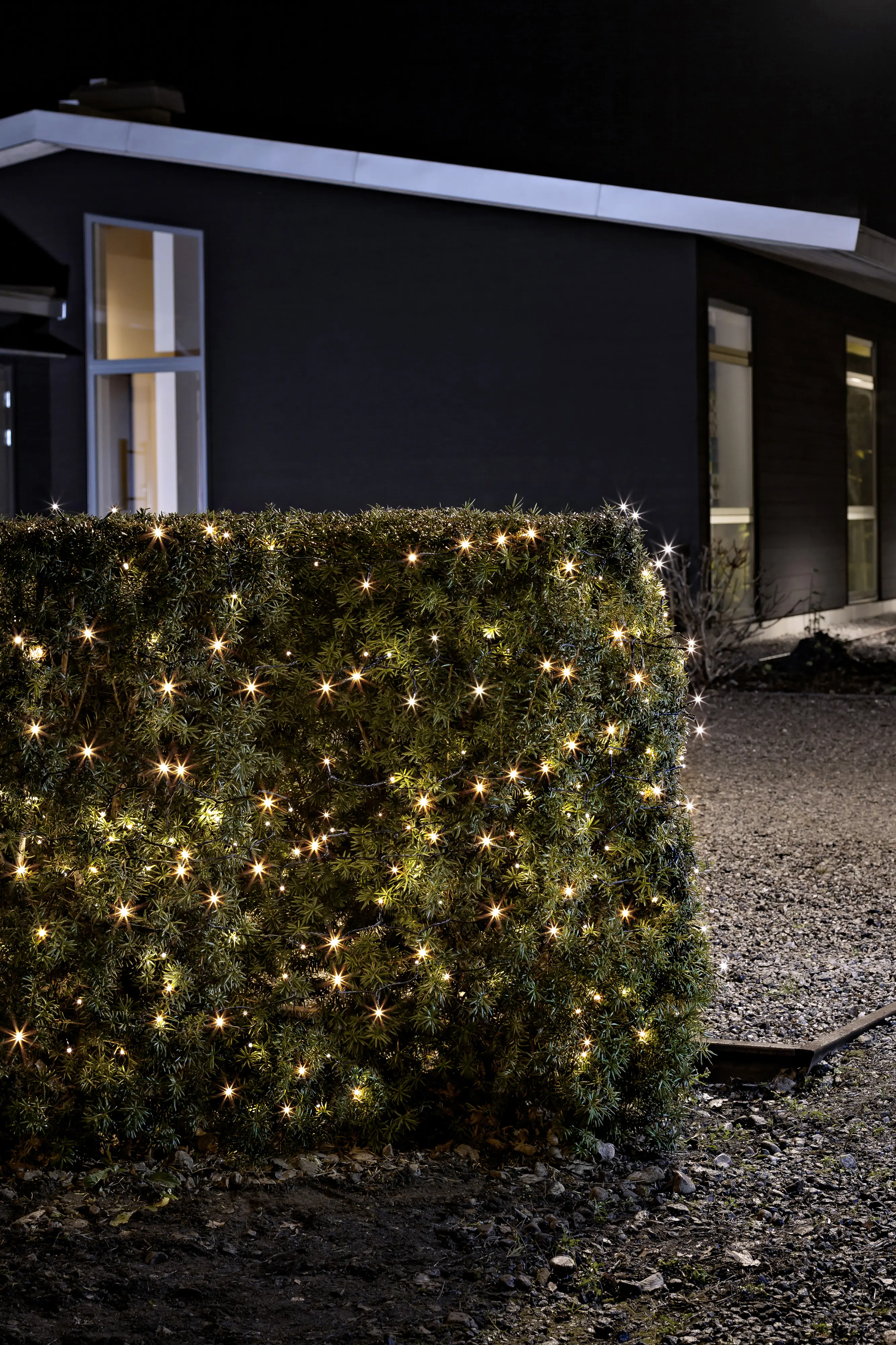 Konstsmide LED Lichterkette Außen 20 bernsteinfarbene Dioden 2,4 m