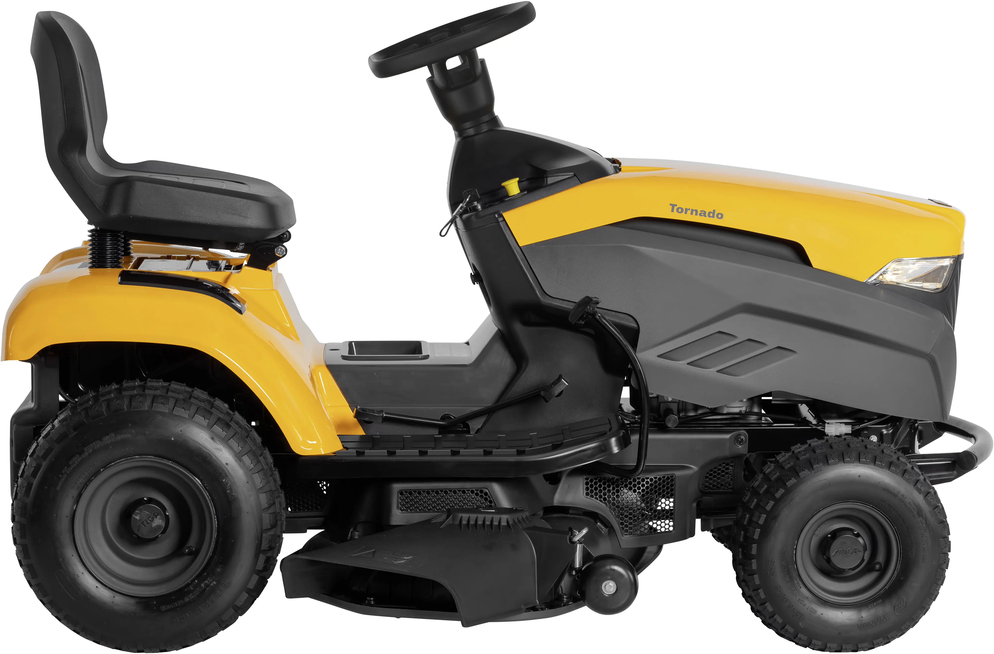 Stiga Rasentraktor TORNADO 398 7,5 kW, 98 cm Schnittbreite, inkl. Mulchkit & Anhängerkupplung