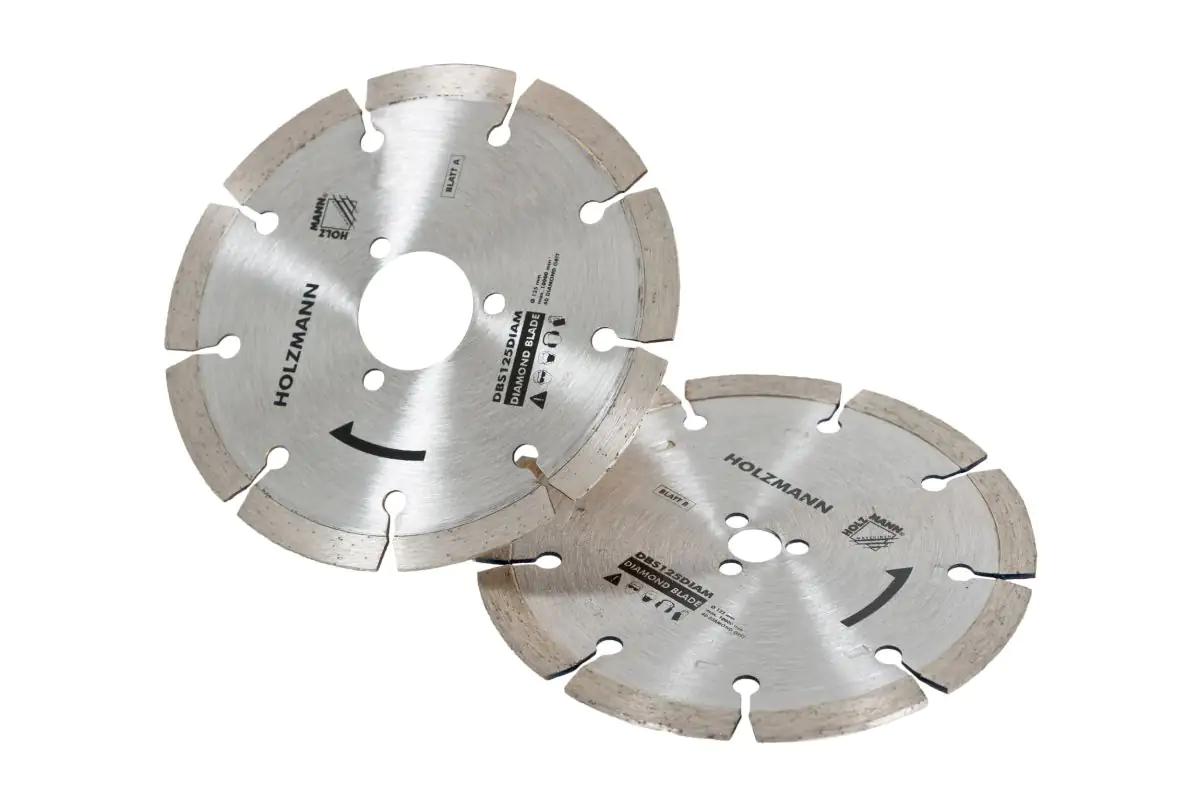 Holzmann Diamantersatzblatt DBS125DIAM 2-teilig Ø 125 x 22,23 mm