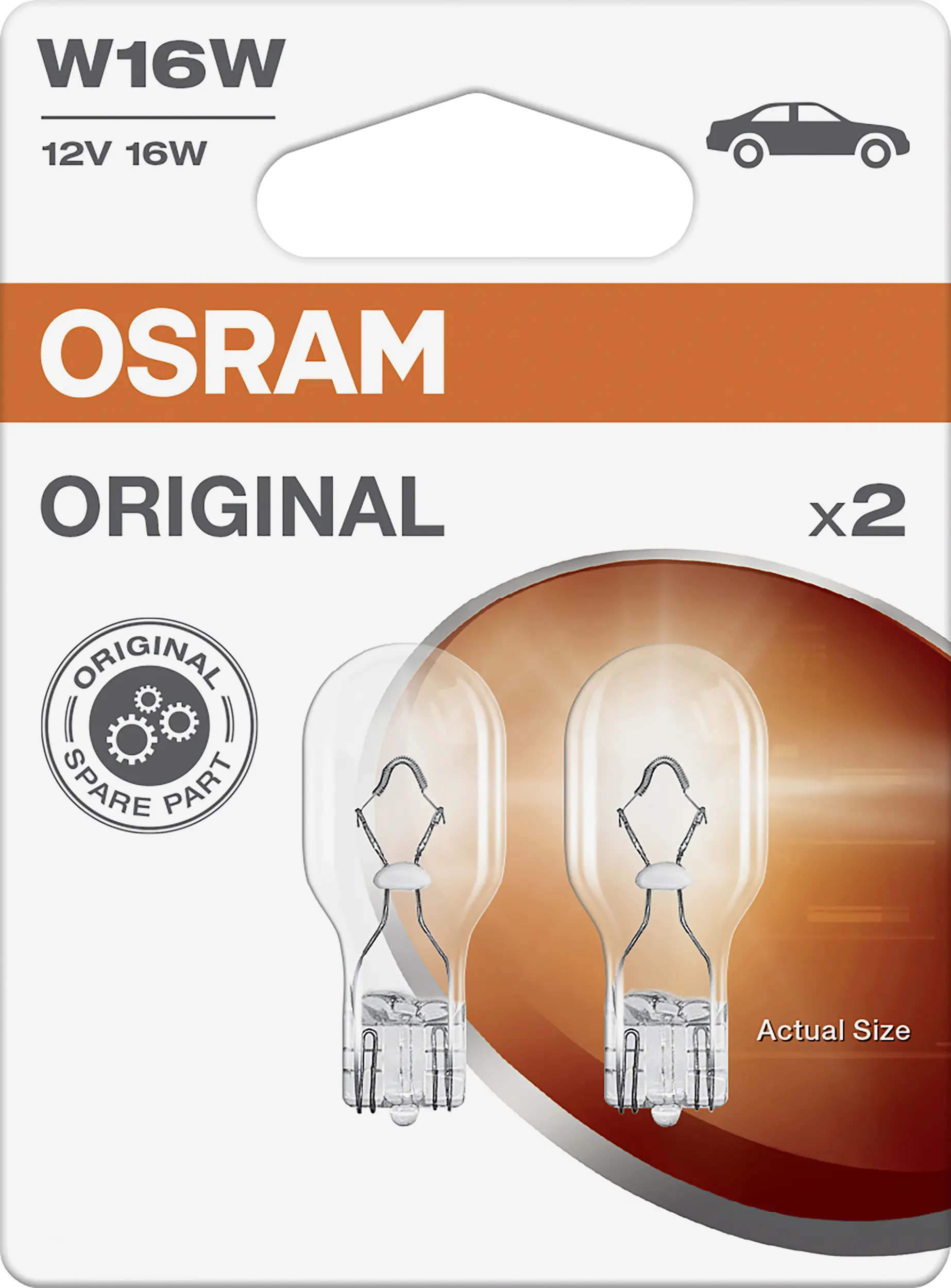 Osram Signallampe W16W Original 2.0 2 Stück
