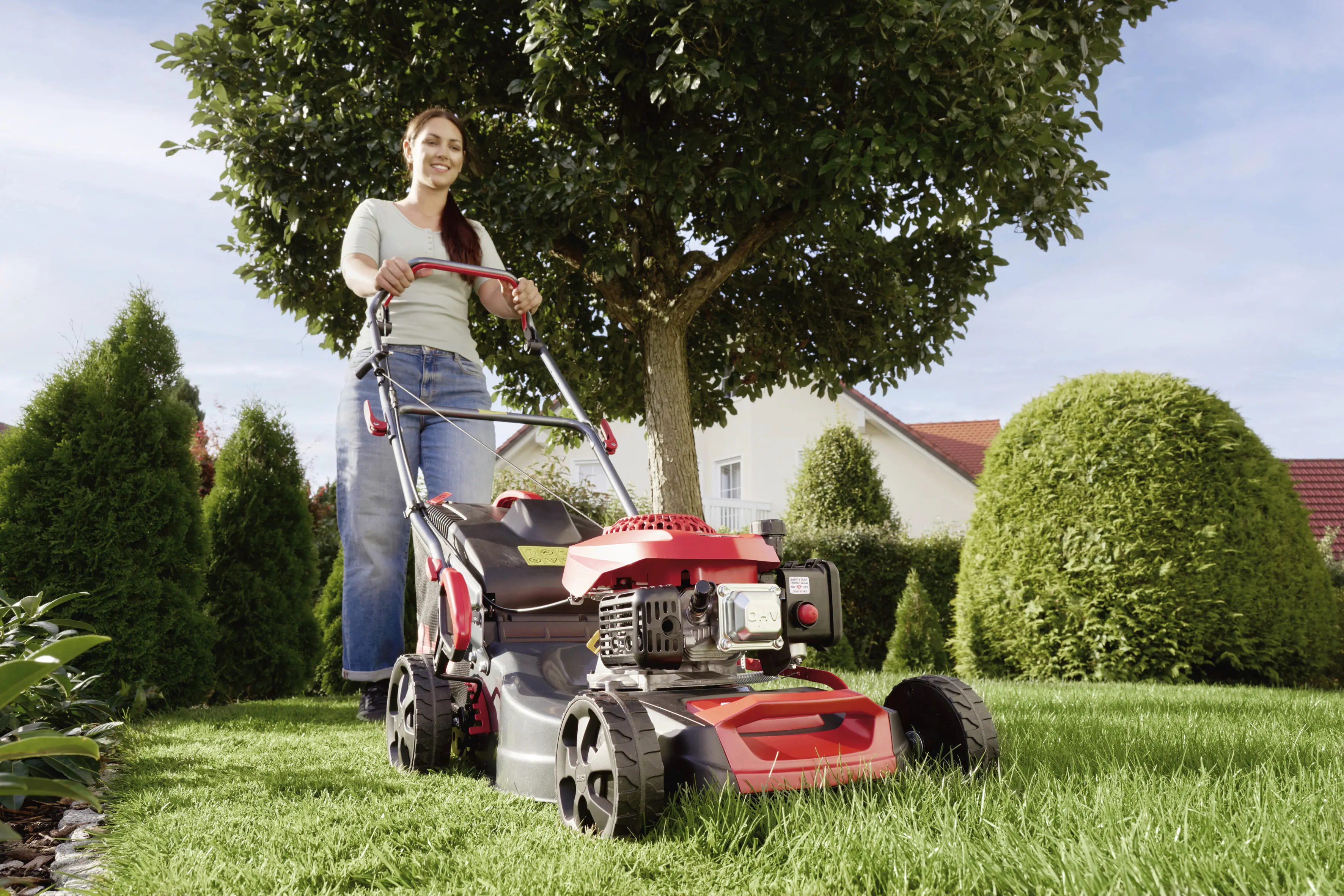 AL-KO Benzin-Rasenmäher Easy 4.16 P-D 1,2 kW 41 cm Schnittbreite