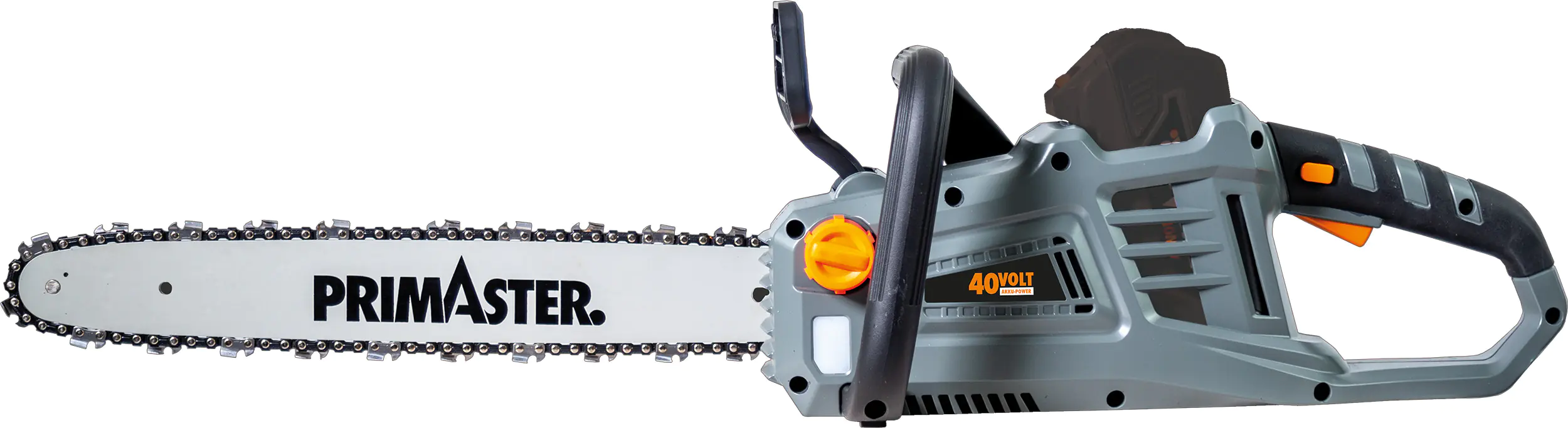 Primaster Akku-Kettensäge PAKS 40V inkl. 2 Ketten Schwertlänge 40,5 cm  Primaster Akku-Kettensäge PAKS 40V inkl. 2 Ketten Schwertlänge 40,5 cm
