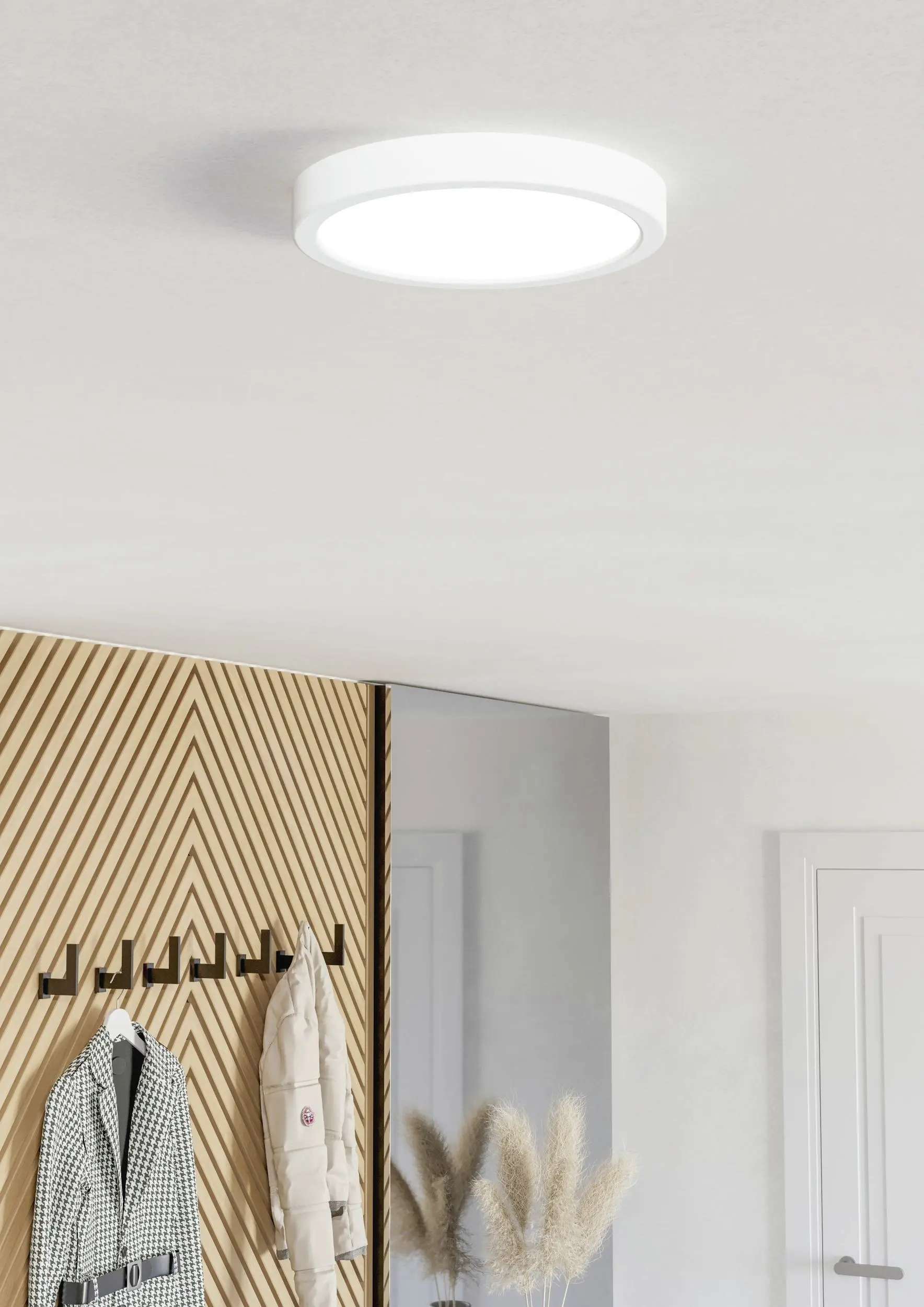 Eglo LED Deckenleuchte Fueva 6-Z weiß Ø 21 x 3 cm RGB dimmbar