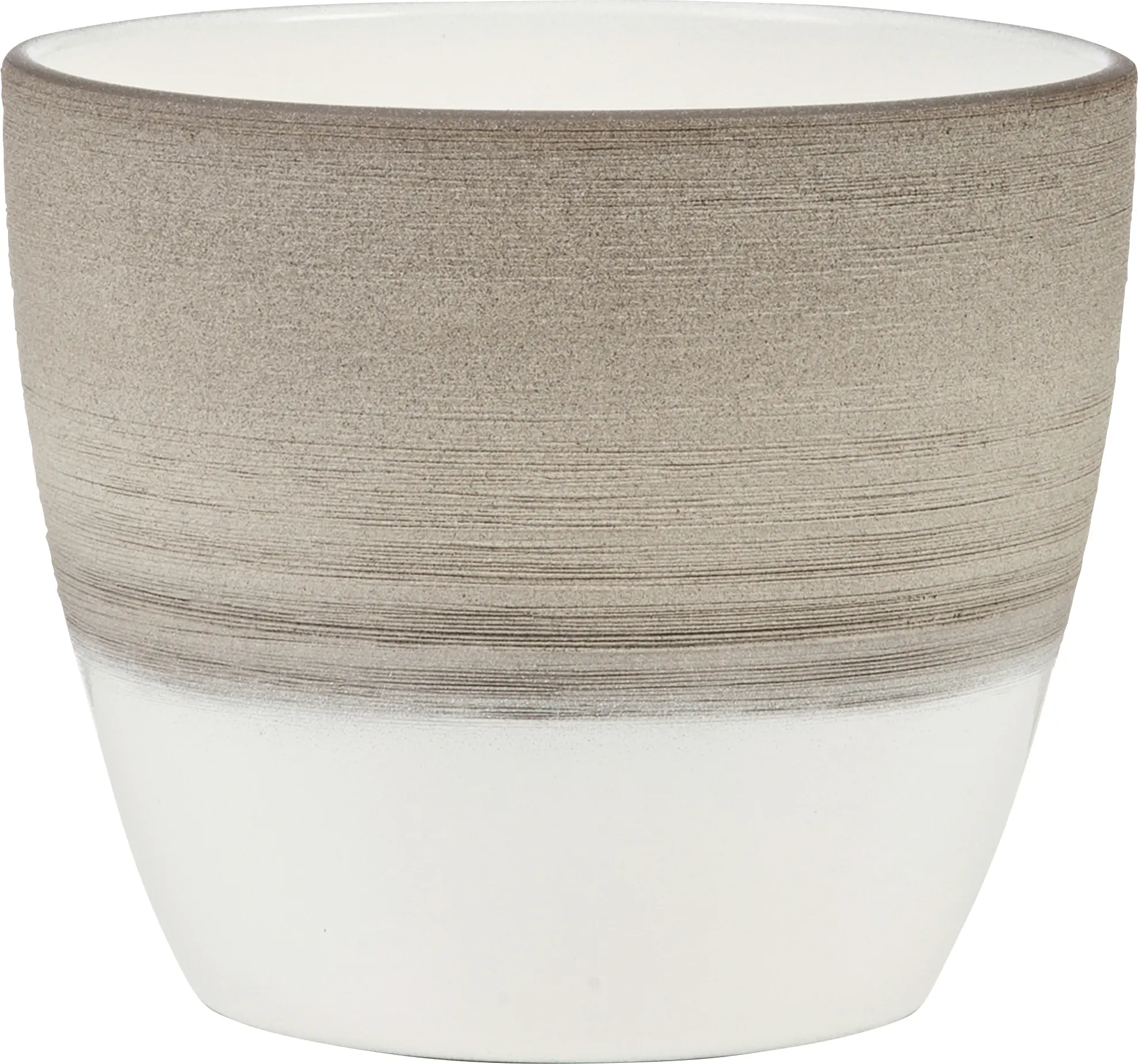 Scheurich Übertopf Serie 950 Ø 19 x 17,5 cm espresso cream