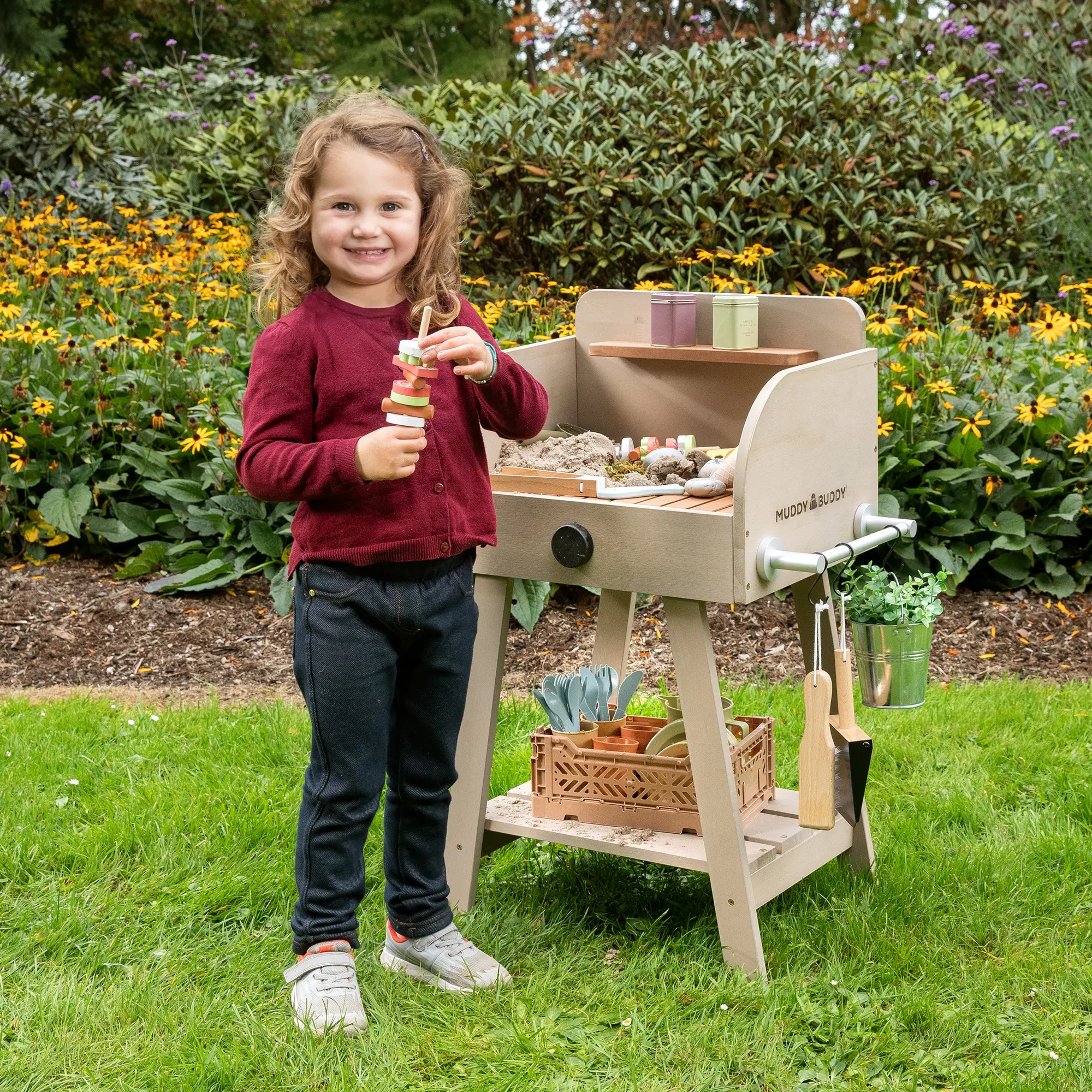 Muddy Buddy Spielgrill BBQ Chef 68 x 37 x 79 cm Muddy Buddy Spielgrill BBQ Chef 68 x 37 x 79 cm