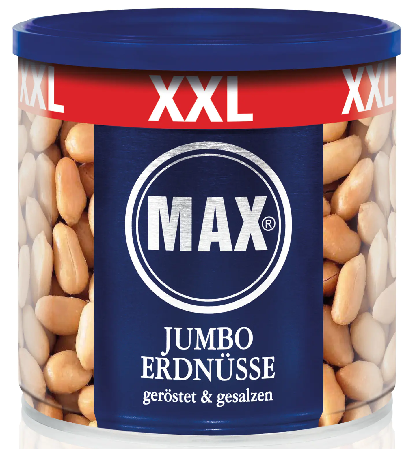 MAX XXL Jumbo Erdnüsse geröstet und gesalzen 450 g