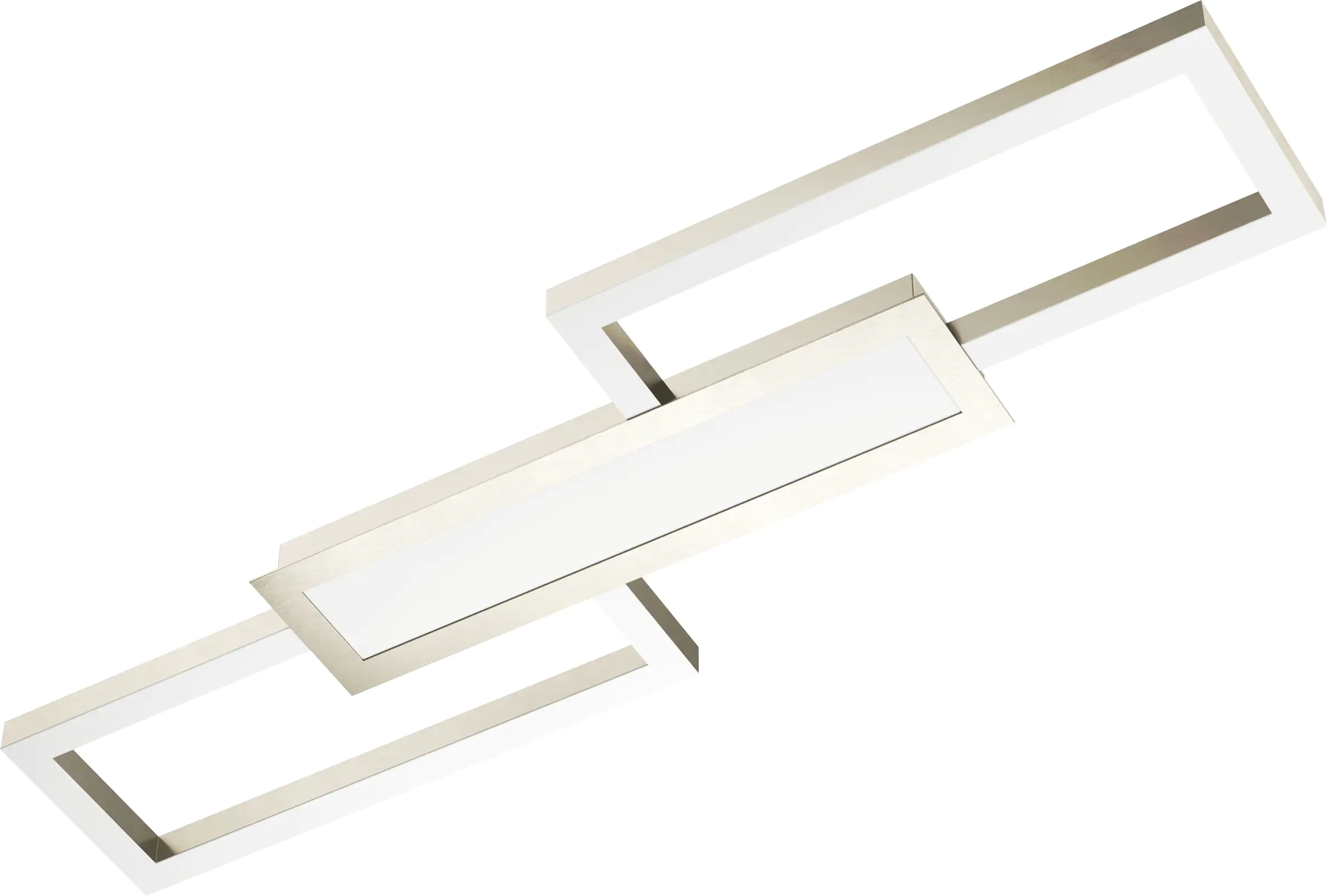 Eglo Led Deckenleuchte Monirote nickel-matt