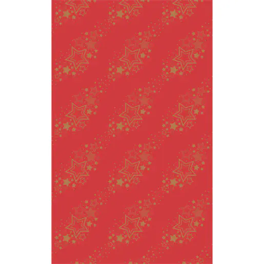 Duni Tischdecke holiday star red 138 x 220 cm