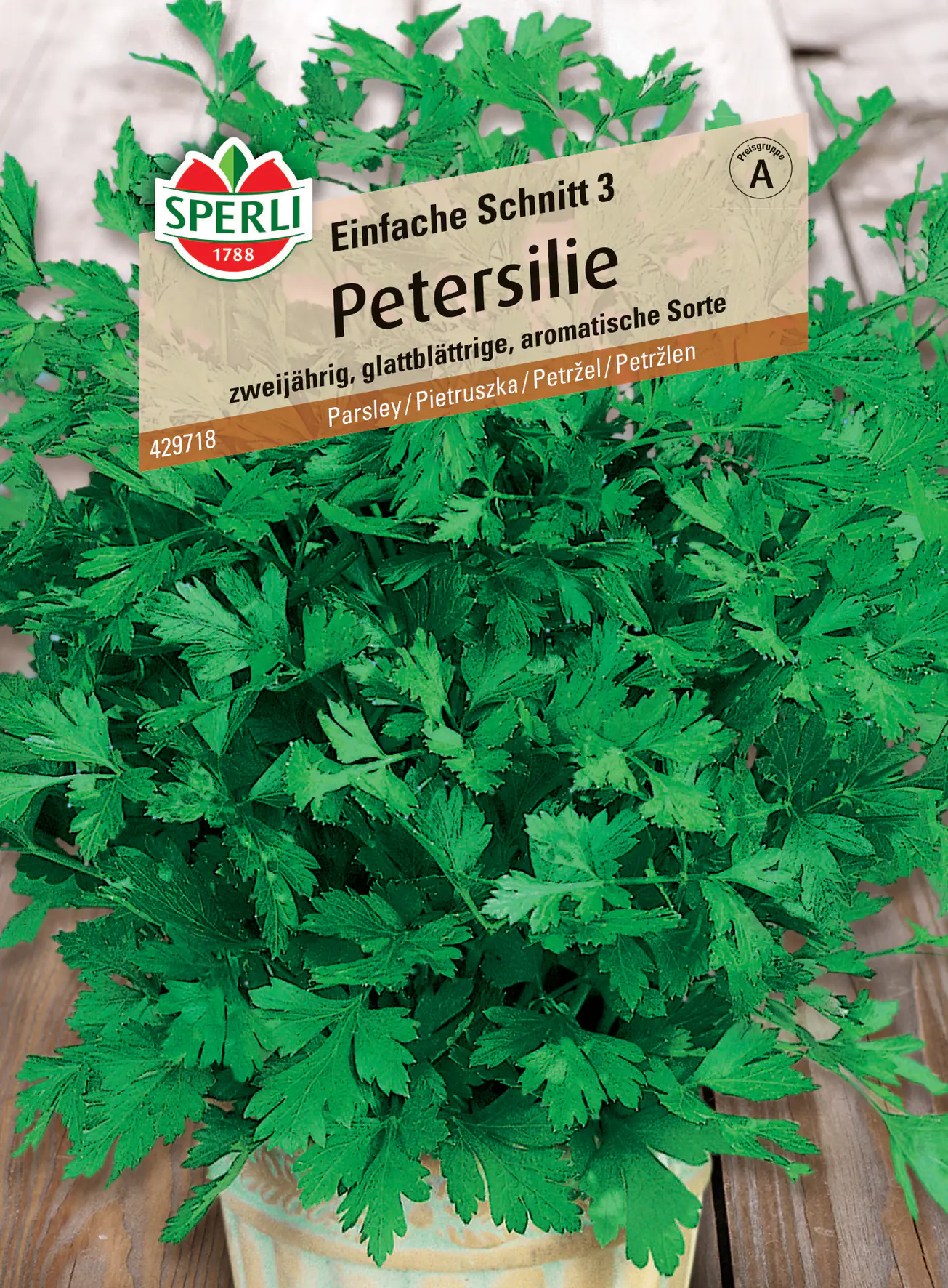 Sperli Petersilie Einfache Schnitt 3 Sperli Petersilie Einfache Schnitt 3