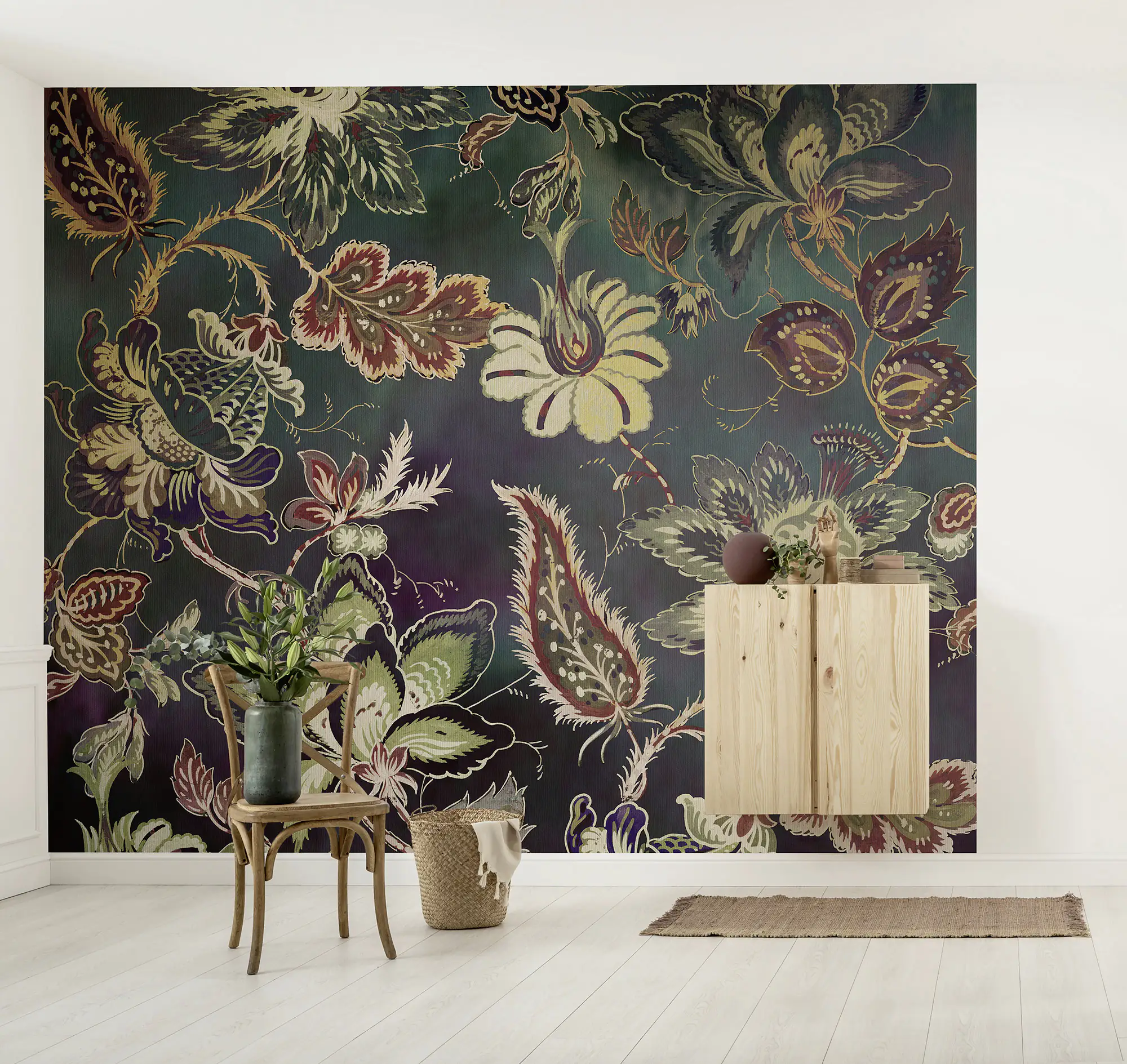 Komar Vlies Fototapete Moonshadow Blossom 300 x 250 cm 