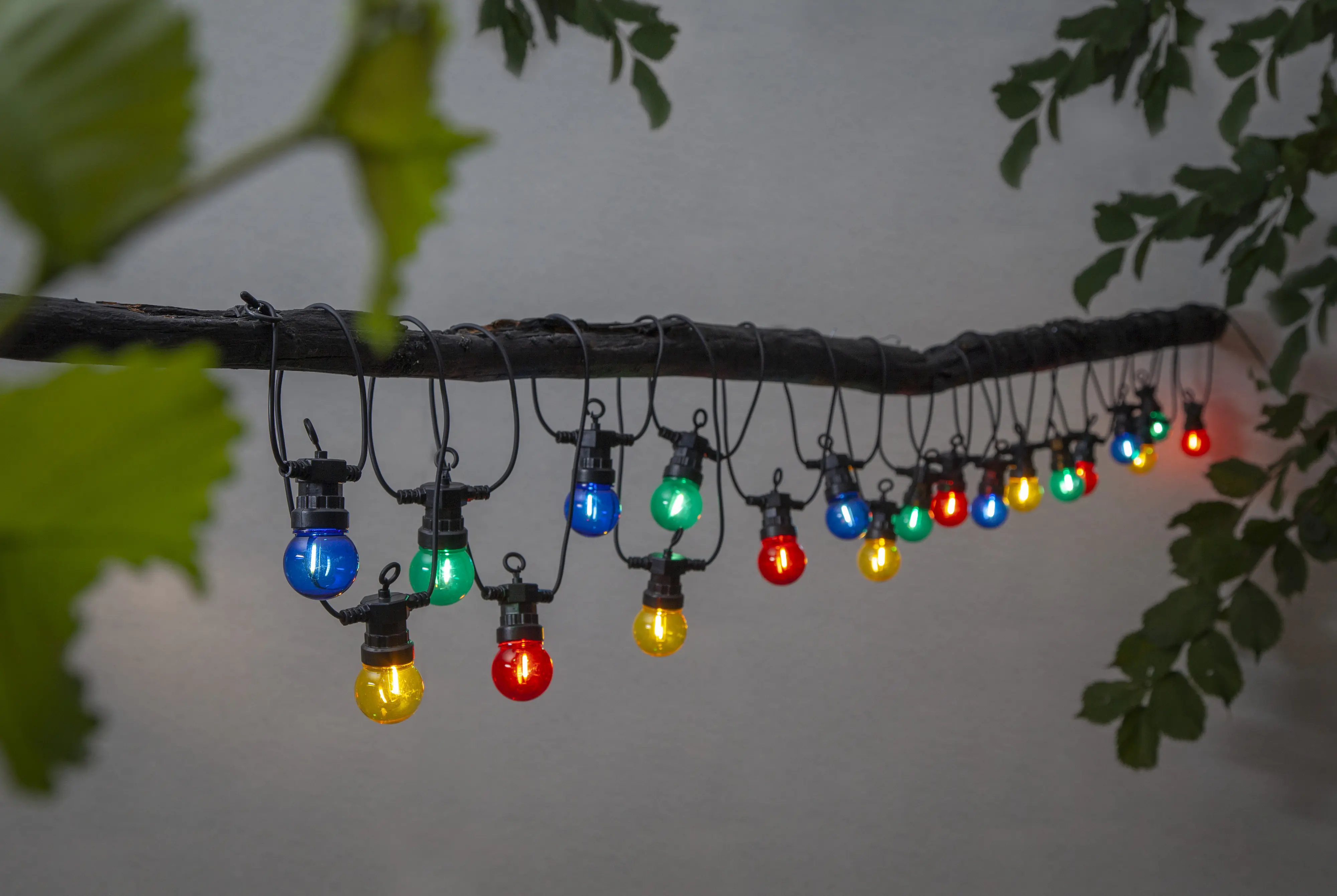 Eglo LED Lichterkette Außen Small Circus 8,55 m bunt