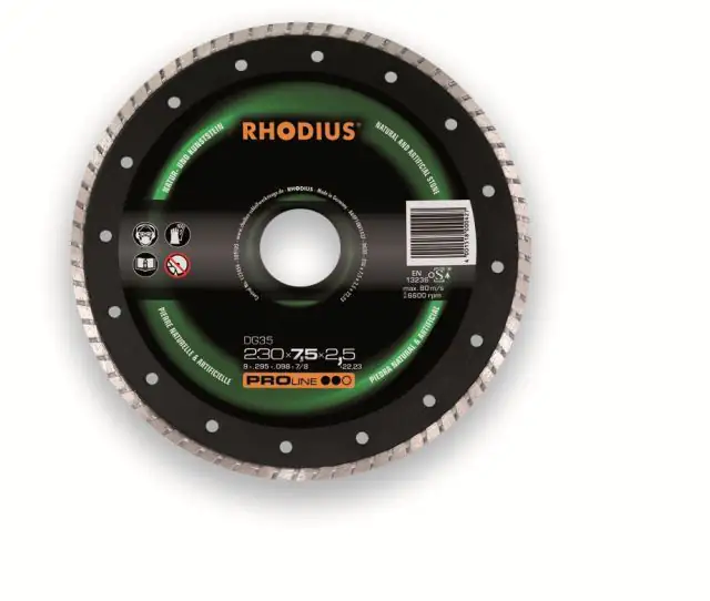 Rhodius Diamanttrennscheibe DG35 Stein Ø 115 mm Bohrung 22,23 mm Rhodius Diamanttrennscheibe DG35 Stein Ø 115 mm Bohrung 22,23 mm