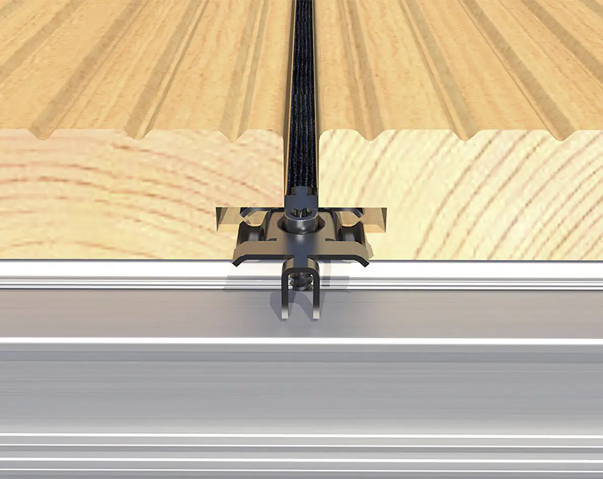 HSI Terra Befestigungsclip für Terrasse inkl. Schrauben Edelstahl schwarz - 250 Stück