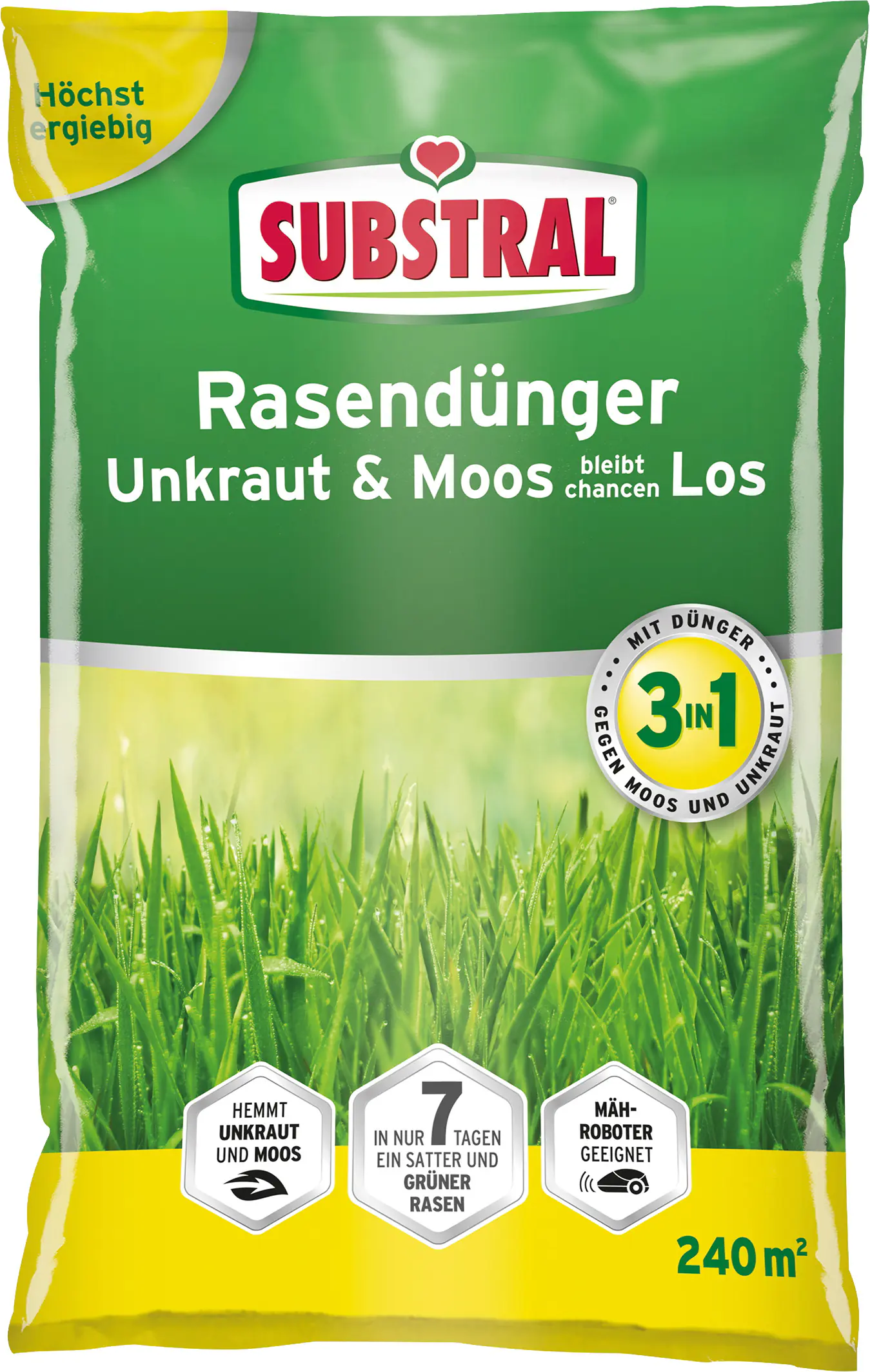 Substral Rasendünger Moos bleibt chancenLos 7,2 kg