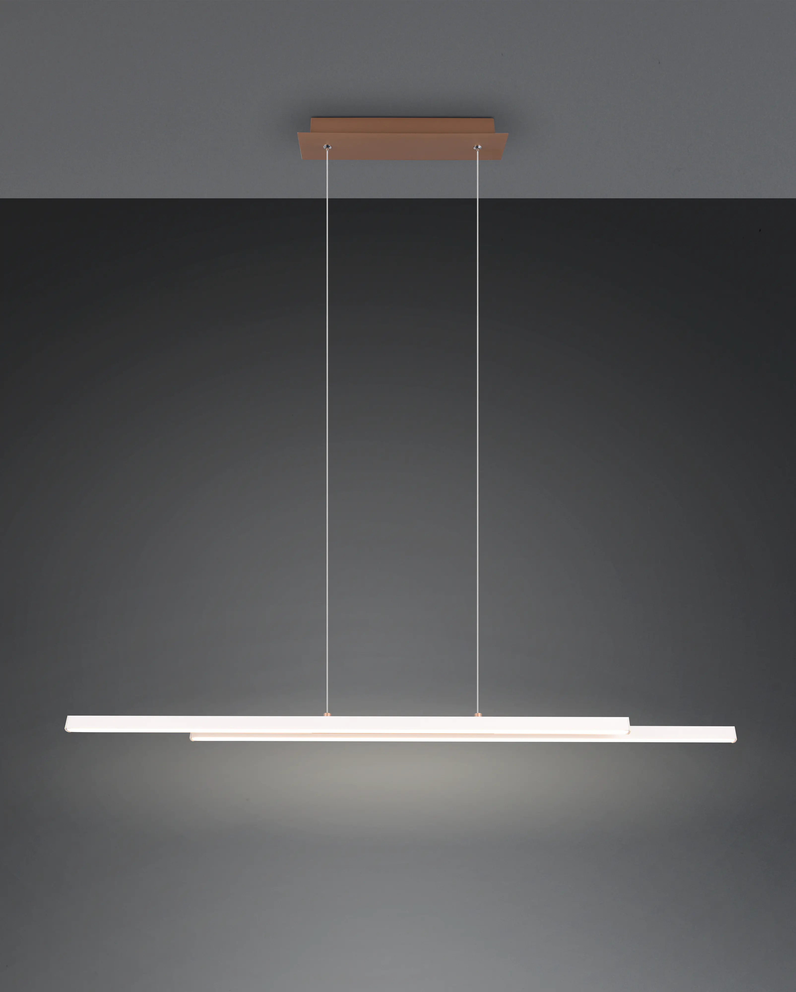 Trio Leuchten LED Pendelleuchte Odio 28W coffee Trio Leuchten LED Pendelleuchte Odio 28W coffee