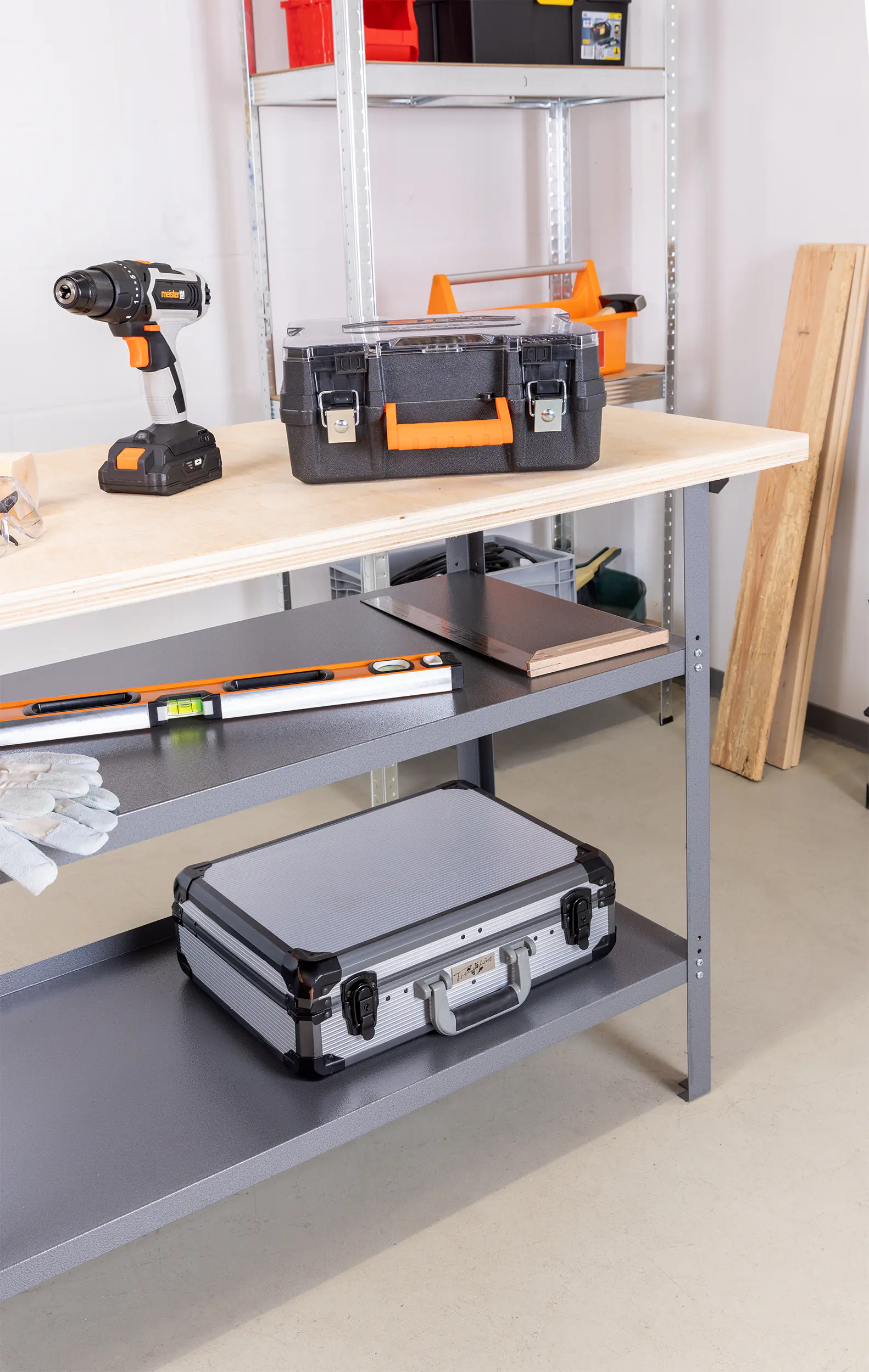 TrendLine Werkbank 120 x 60 x 85 cm