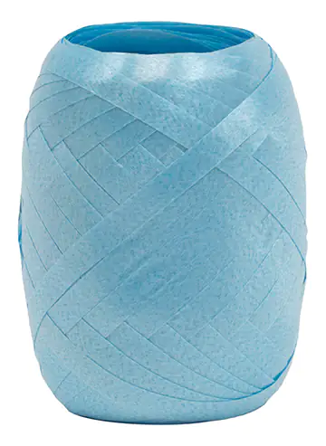 Geschenkband Kräuselband hellblau 20 m
