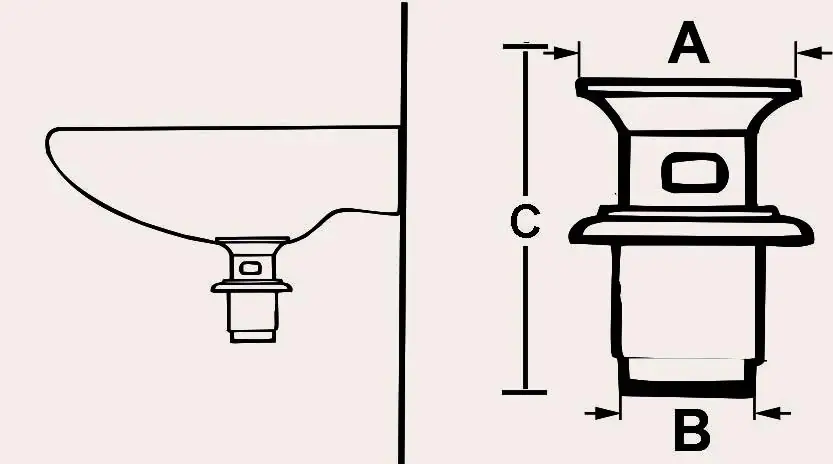 Cornat Ablaufgarnitur Permanentablauf 1 1/4" Siebventil, verchromt