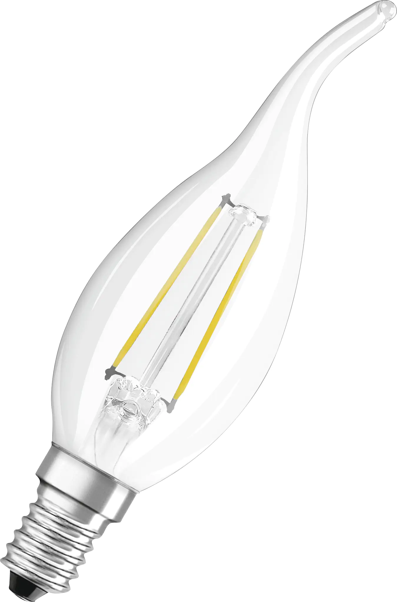 Osram LED Leuchtmittel Classic BA40 E14 2,5W warmweiß, klar Osram LED Leuchtmittel Classic BA40 E14 2,5W warmweiß, klar