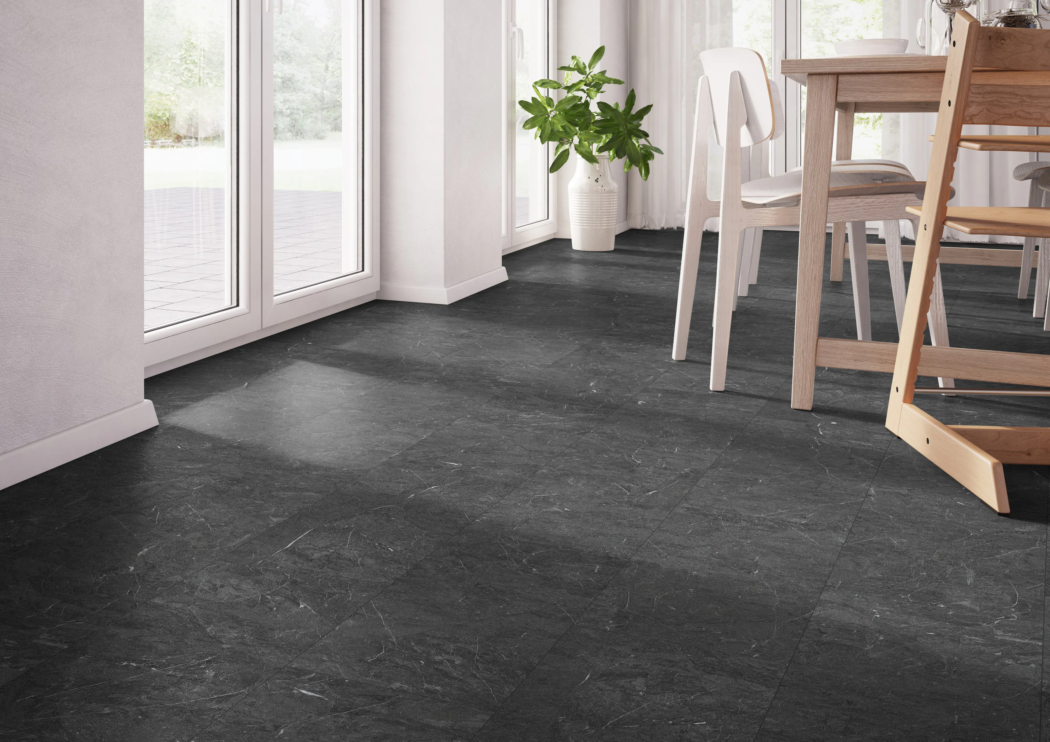 Classen Vinylboden GreenVinyl Infinity dark 63,8 x 31 cm 4 mm Classen Vinylboden GreenVinyl Infinity dark 63,8 x 31 cm 4 mm