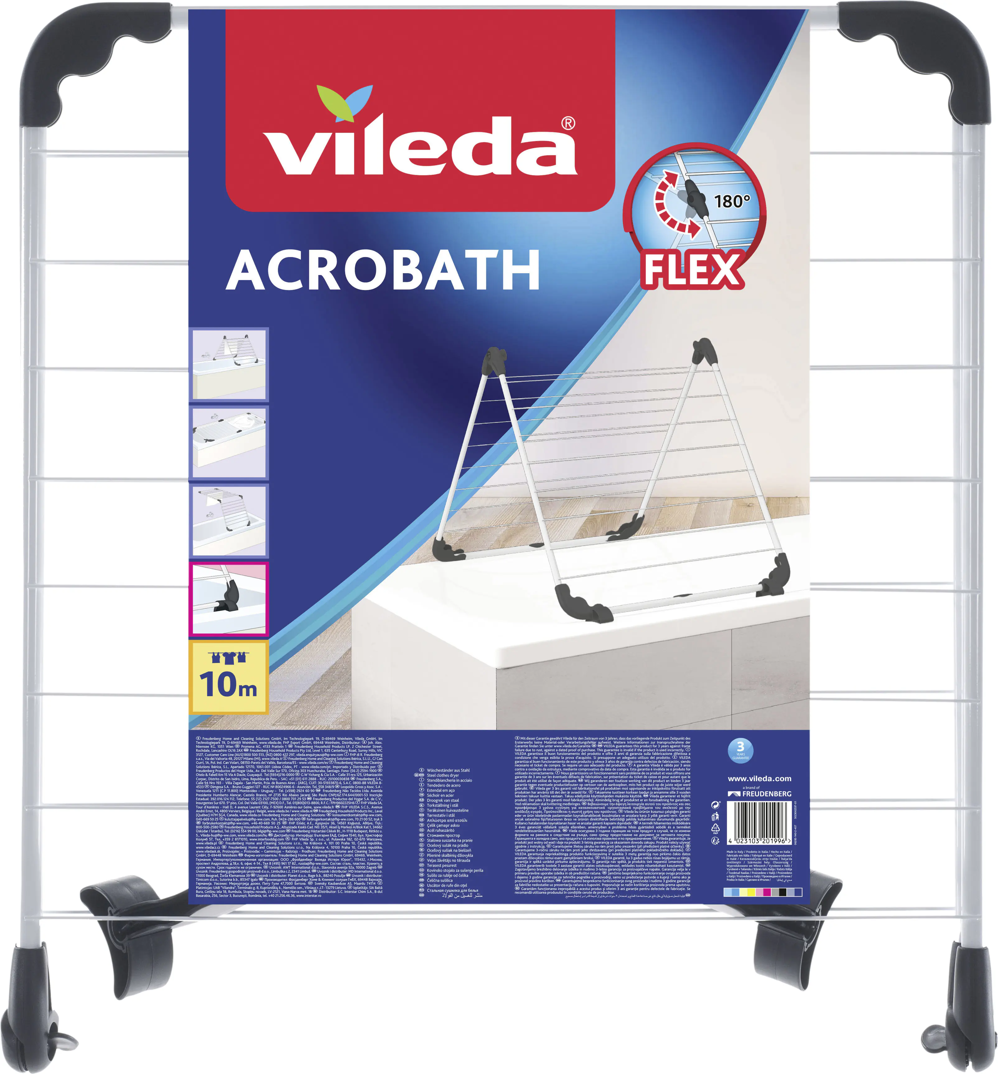 Vileda Badewannentrockner Acrobath
