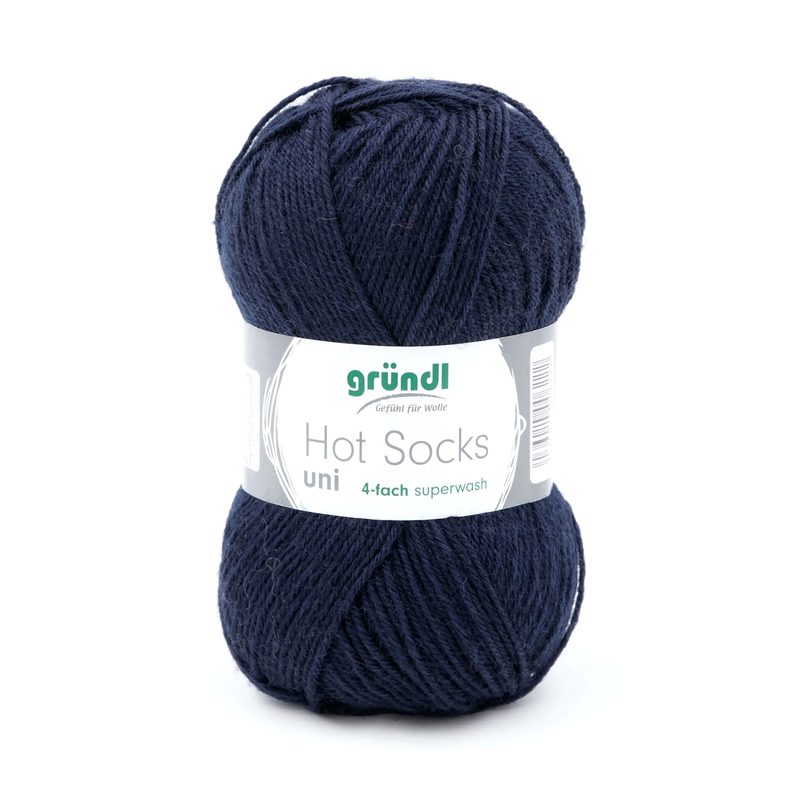 Gründl Wolle Hot Socks uni 50 g marine 