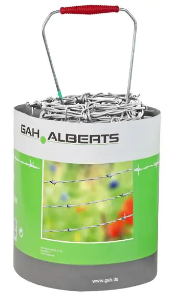 Alberts Stacheldraht 50 m Ø 1,6 mm feuerverzinkt