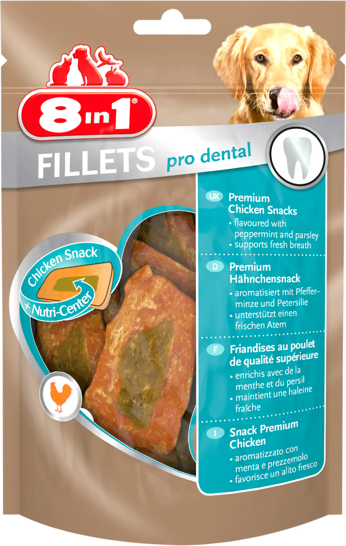 8in1 Hundesnack Fillets Pro Breath S 8in1 Hundesnack Fillets Pro Breath S